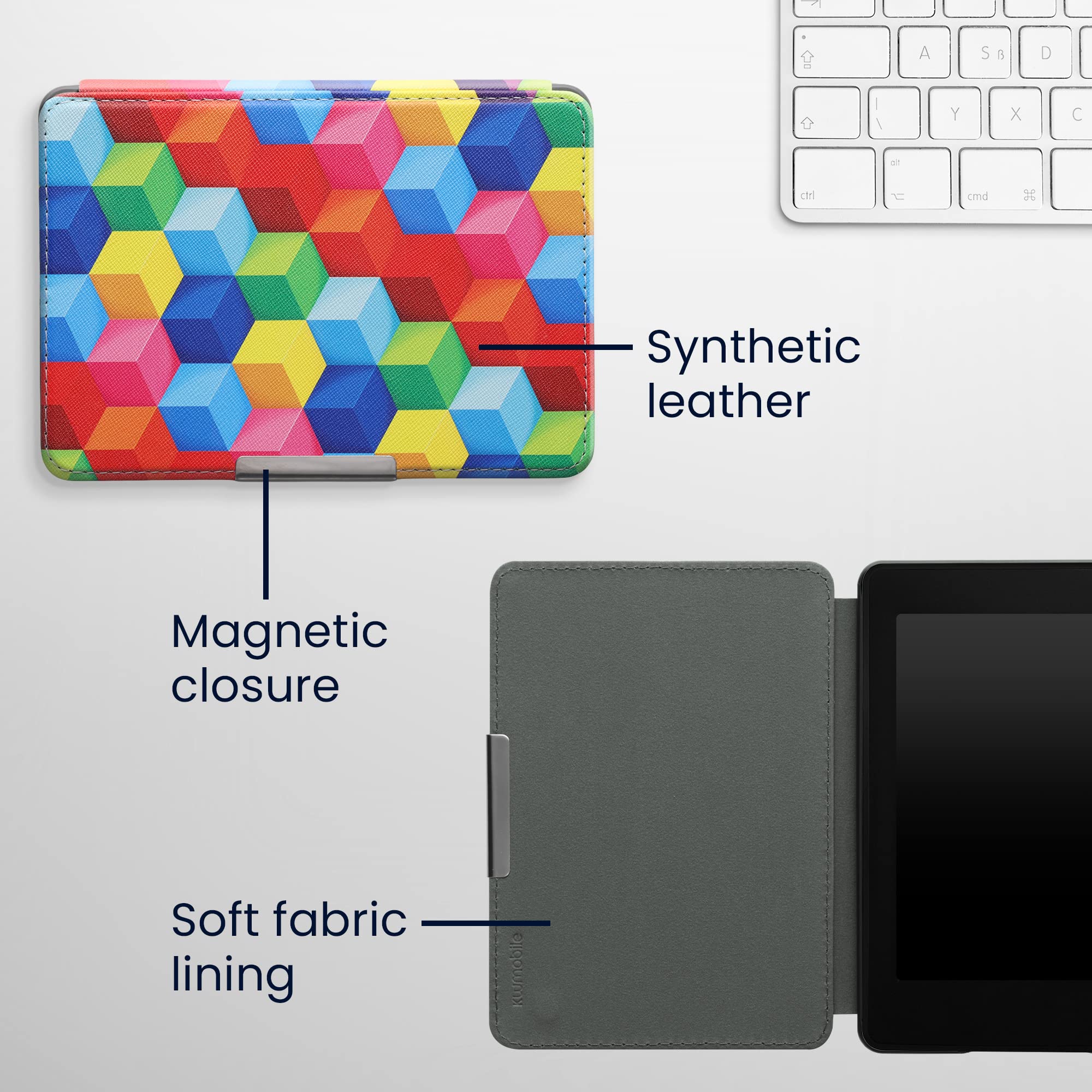 Foto 6 pulgar | Funda Kwmobile Compatible Con Amazon Kindle Paperwhite - Venta Internacional.