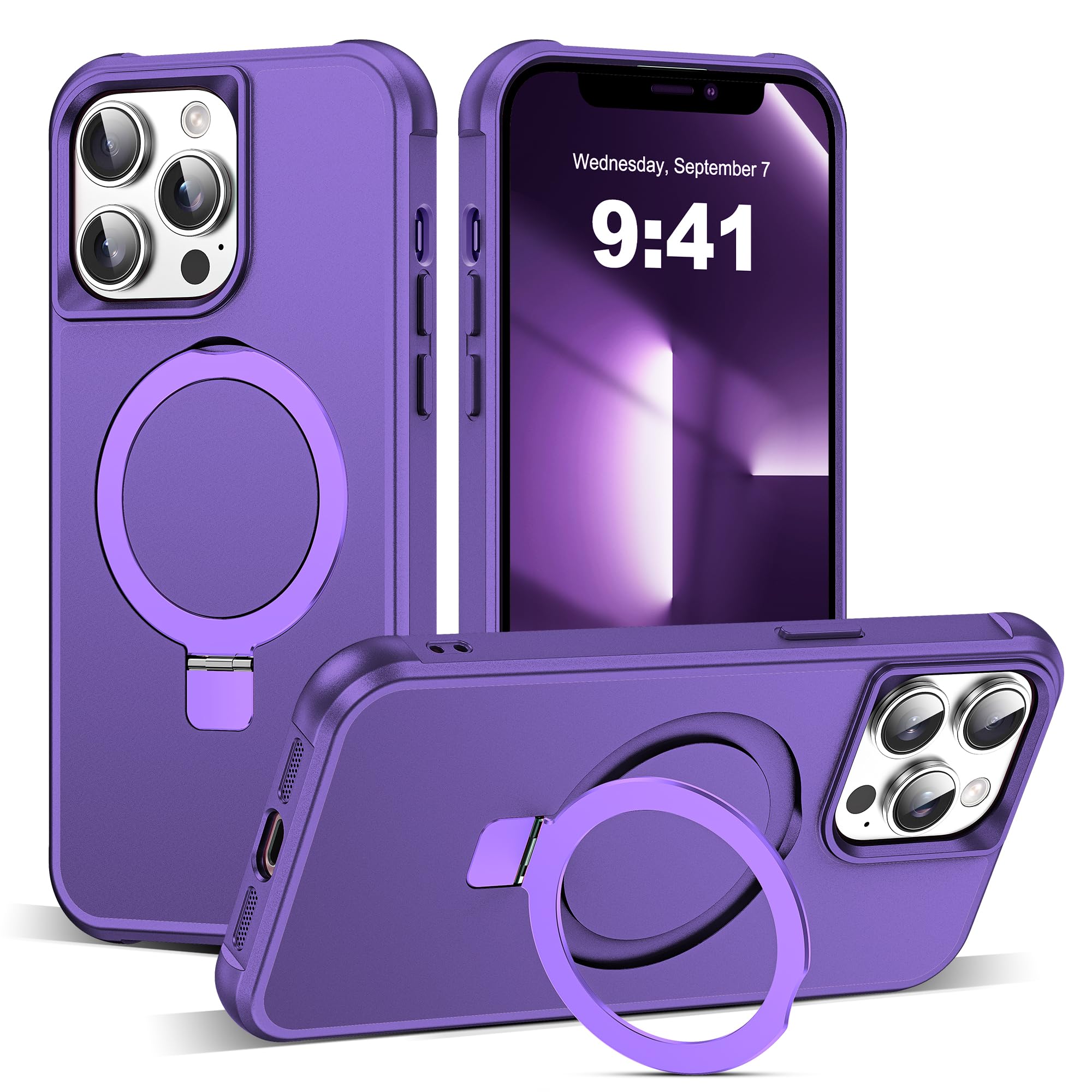 Funda Tianli Para Iphone 13 Pro Con Soporte Magnético Invisible - Venta Internacional.