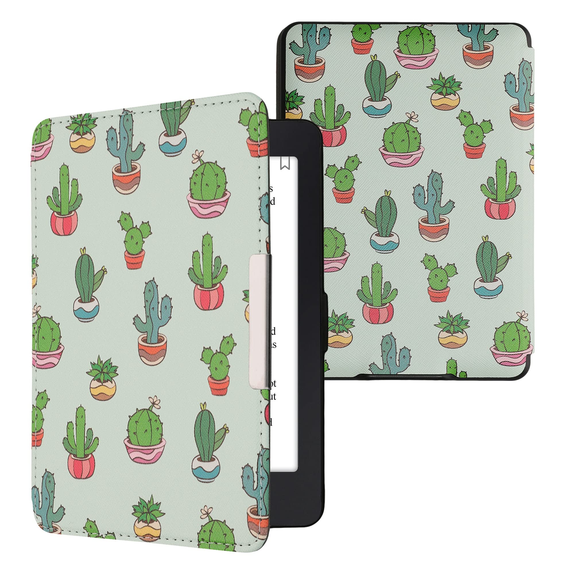 Foto 2 pulgar | Funda Kwmobile Compatible Con Amazon Kindle Paperwhite Cactus - Venta Internacional.