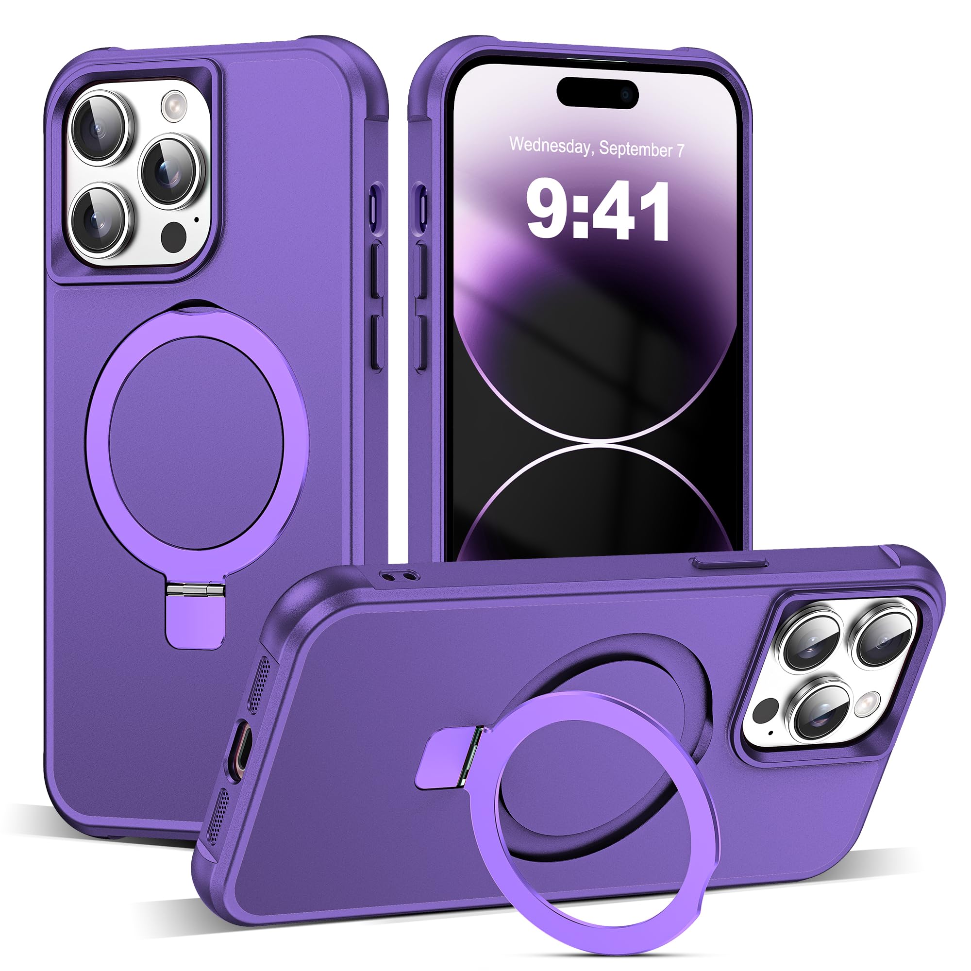 Funda Tianli Para Iphone 14 Pro Con Soporte Magnético Invisible - Venta Internacional.