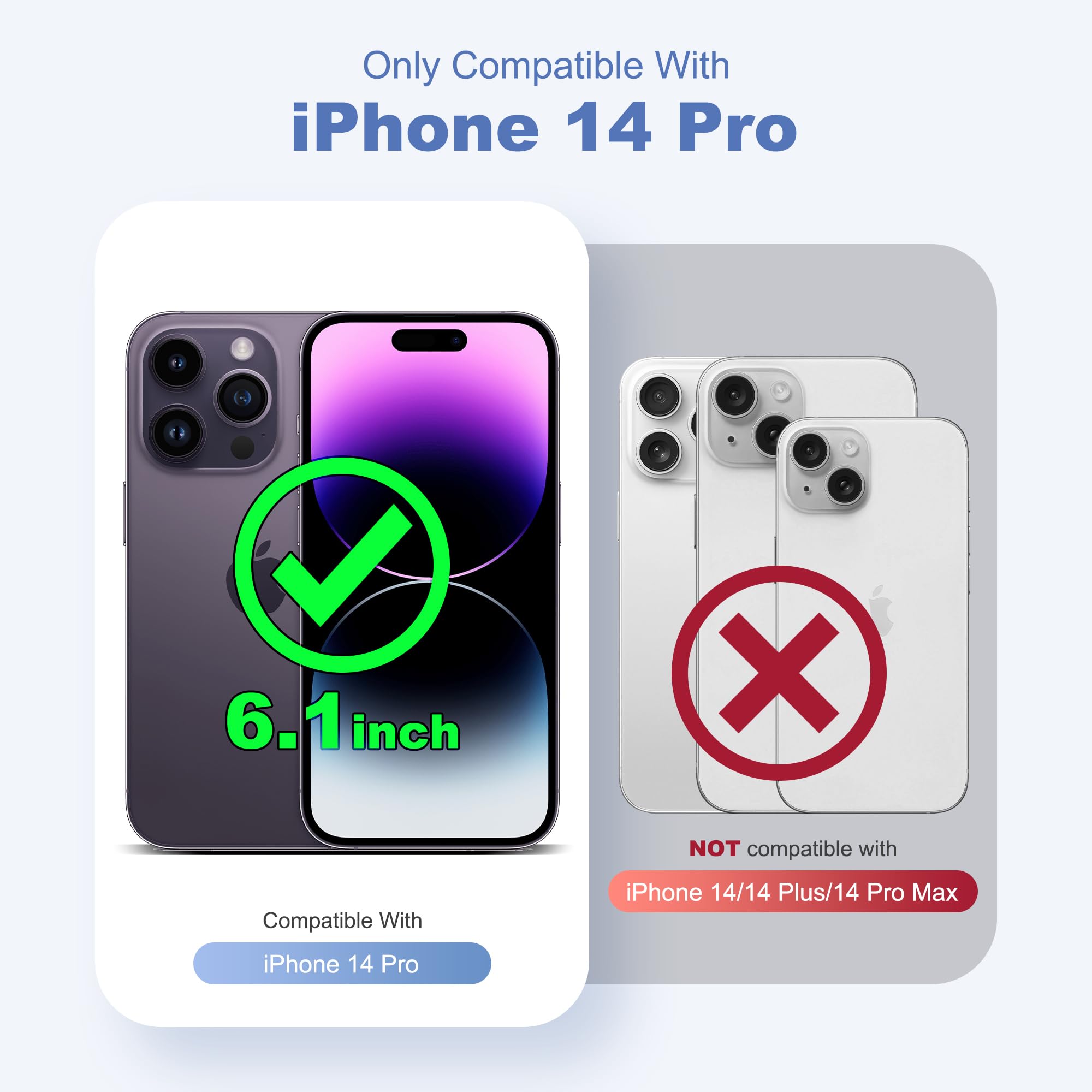 Foto 3 pulgar | Funda Tianli Para Iphone 14 Pro Con Soporte Magnético Invisible - Venta Internacional.