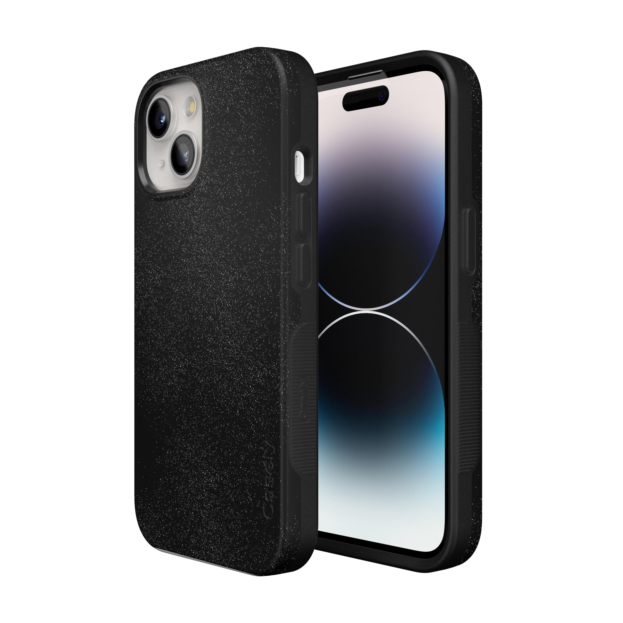 Foto 7 pulgar | Funda De Teléfono Casely Midnight Onyx Black Shimmer Para Iphone 15 - Venta Internacional.