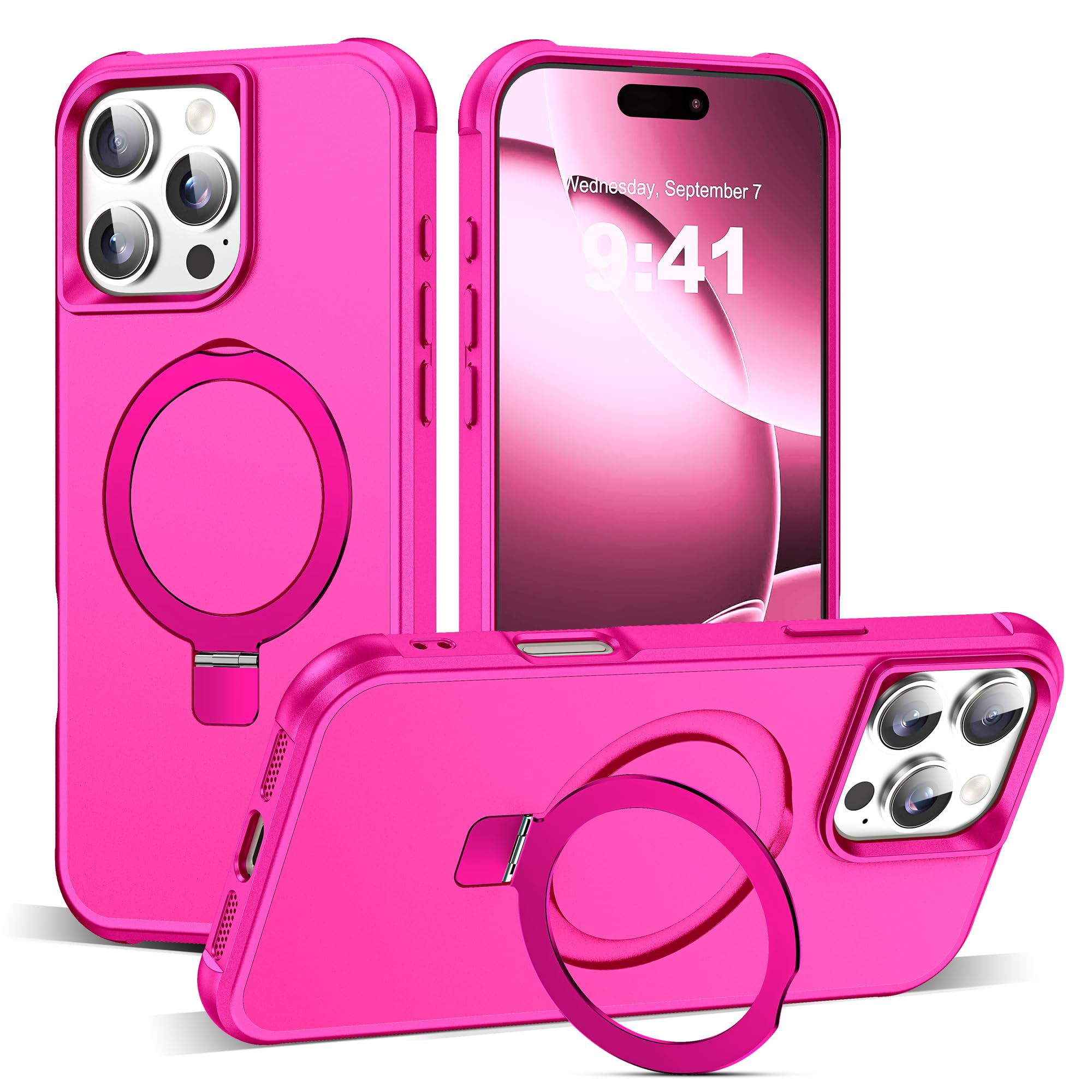 Funda De Teléfono Tianli Diseñada Para Iphone 16 Pro Con Soporte Anular - Venta Internacional.