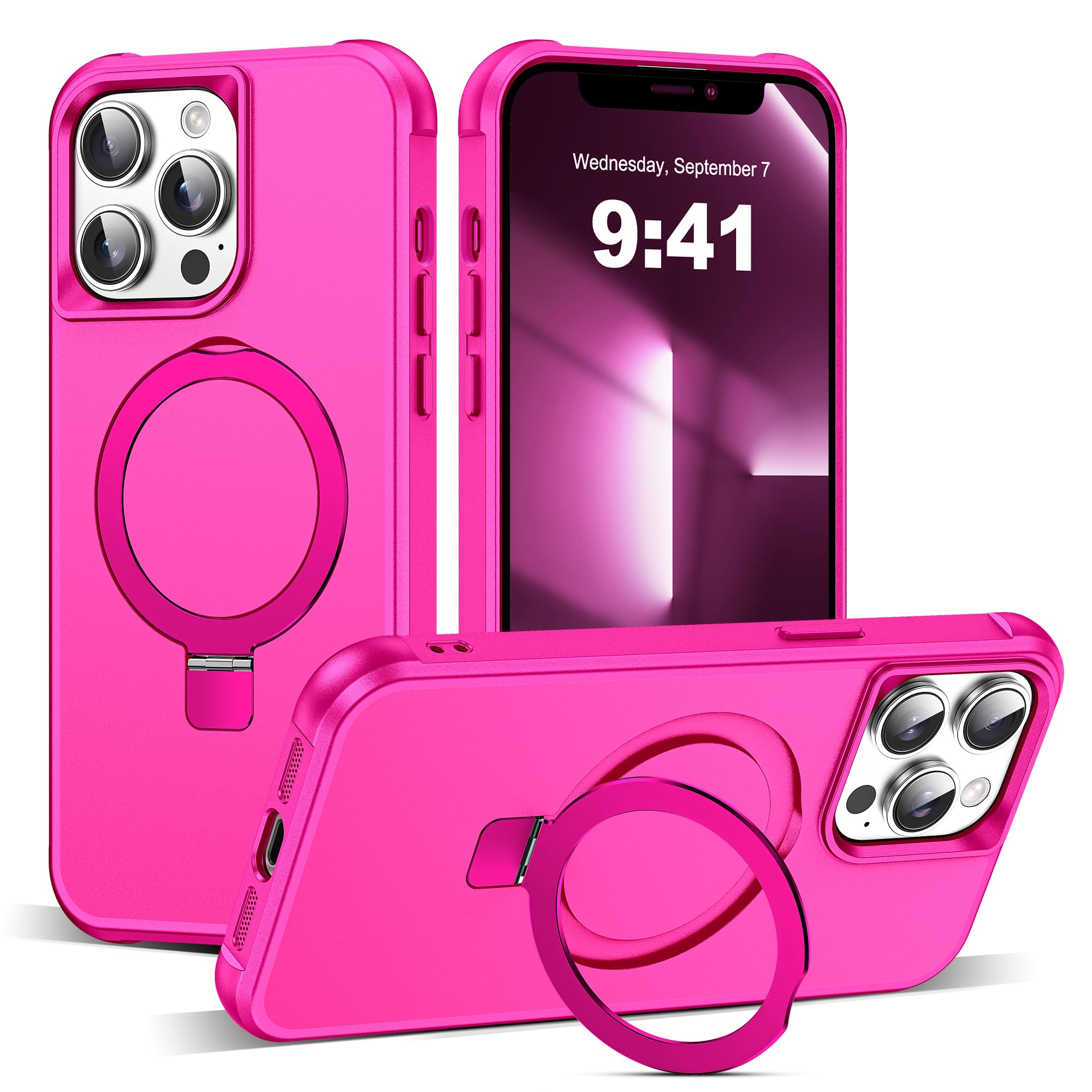 Funda De Teléfono Tianli Diseñada Para Iphone 13 Pro Con Soporte Anular - Venta Internacional.