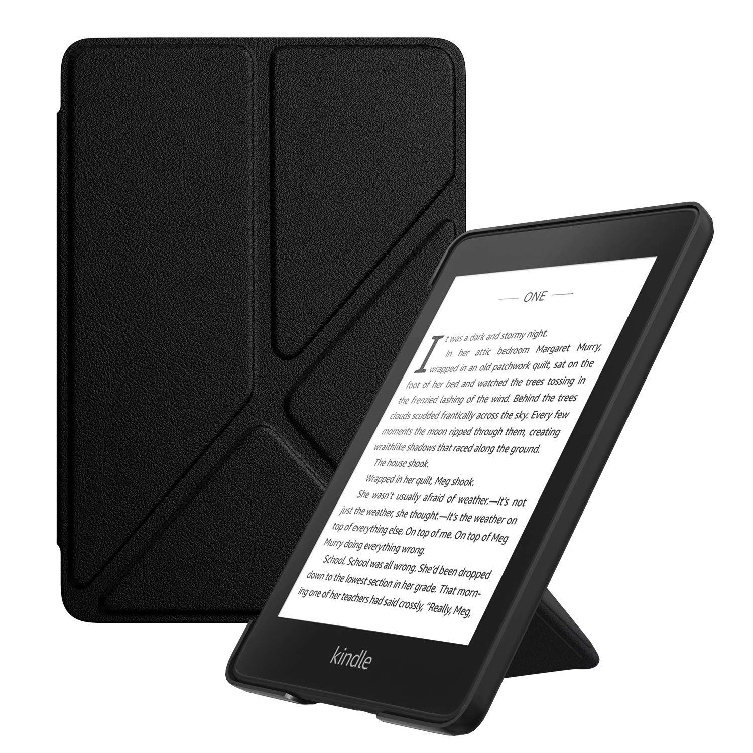 Funda Moko Para Kindle Paperwhite 2021 De 6 8 Pulgadas Con Soporte  Color Negro - Venta Internacional.