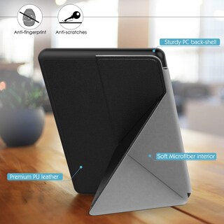 Foto 7 | Funda Moko Para Kindle Paperwhite 2021 De 6 8 Pulgadas Con Soporte Color Negro - Venta Internacional.