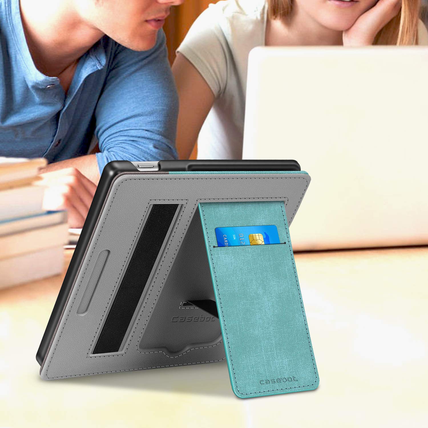 Foto 7 | Casebot - Funda Con Función Atril Para Kindle Oasis (10.ª Y 9.ª Gen.)  Color Turquesa - Venta Internacional.