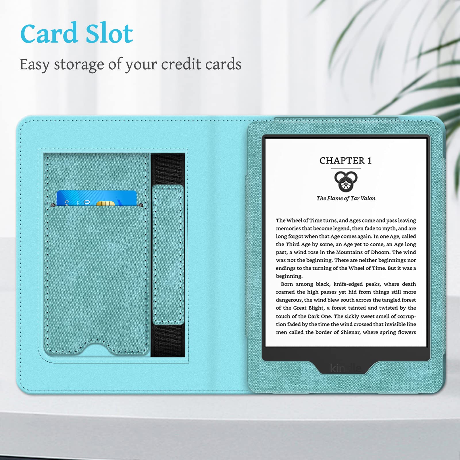 Foto 7 pulgar | Funda De Piel Sintética Fintie Stand Con Función De Encendido/apagado Automático Para Kindle 6 11th - Venta Interna