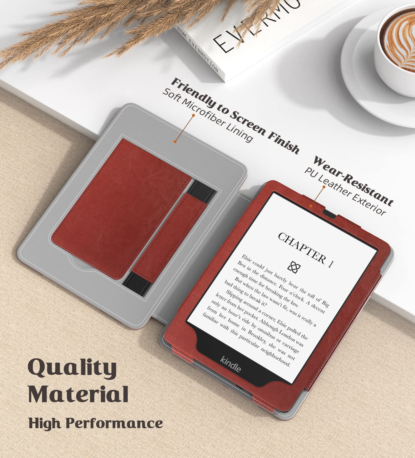 Foto 5 pulgar | Funda Moko Para Kindle Paperwhite De 12.ª Y 11.ª Generación 2024/2021 - Venta Internacional.