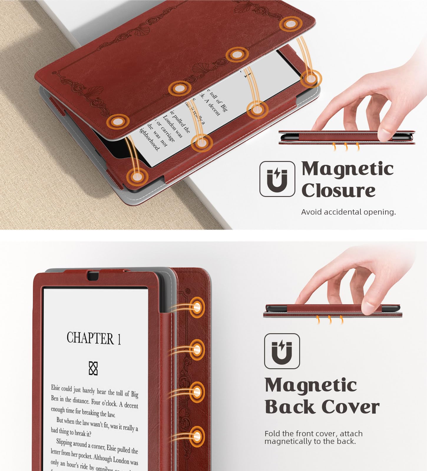 Foto 6 | Funda Moko Para Kindle Paperwhite De 12.ª Y 11.ª Generación 2024/2021 - Venta Internacional.