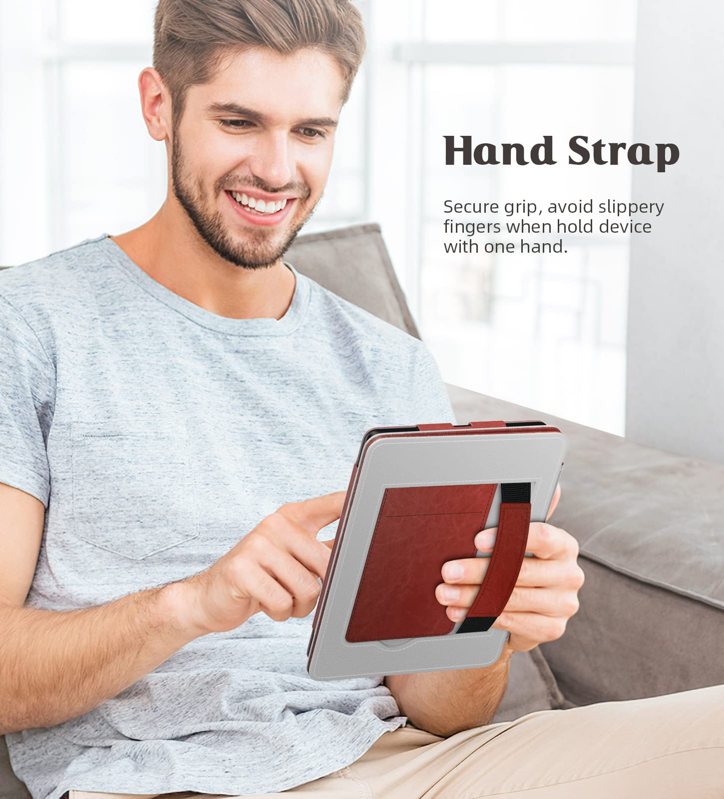 Foto 8 pulgar | Funda Moko Para Kindle Paperwhite De 12.ª Y 11.ª Generación 2024/2021 - Venta Internacional.