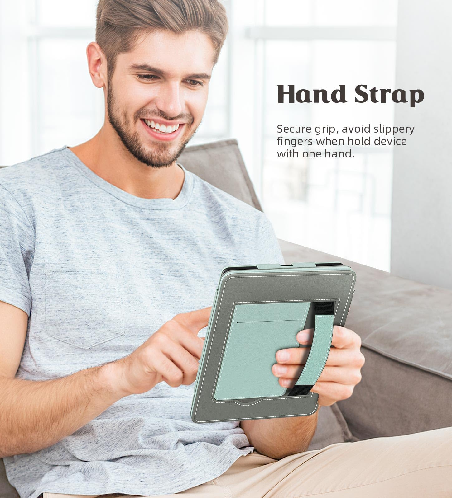 Foto 8 pulgar | Funda Moko Para Kindle Paperwhite 2021 De 6 8 Pulgadas Con Encendido/apagado Automáticos - Venta Internacional.