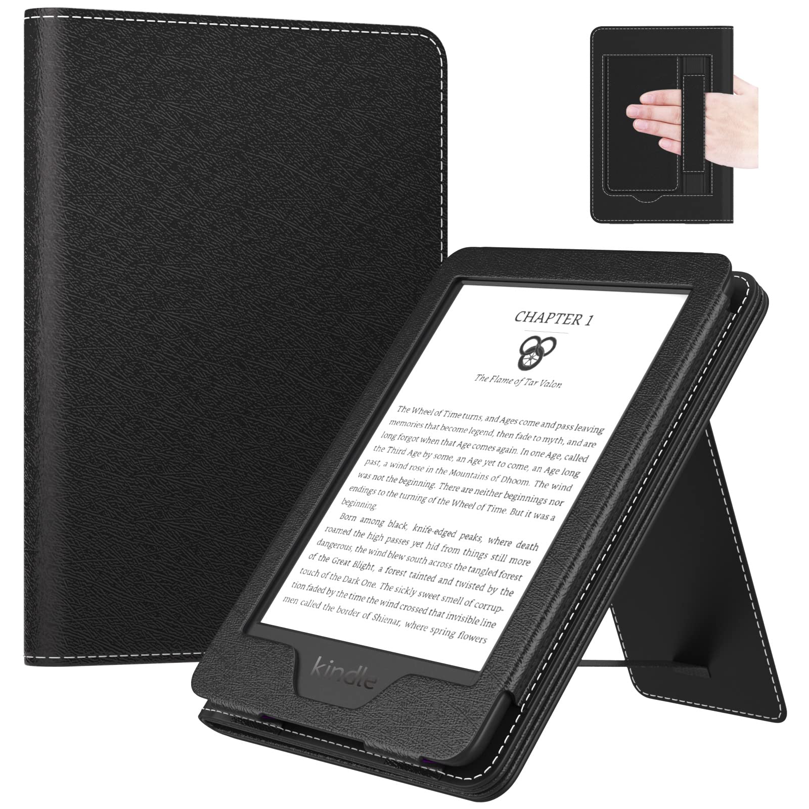 Funda Moko Para Kindle 6 Totalmente Nuevos De 11.ª  10.ª Y 8.ª Generación  Color Negro - Venta Internacional.