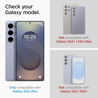 Foto 2 | Protector De Pantalla Spigen Glastar Ez Fit Para Galaxy S25 Ultra Paquete De 2 - Venta Internacional.