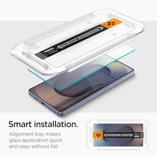 Foto 6 | Protector De Pantalla Spigen Glastar Ez Fit Para Galaxy S25 Ultra Paquete De 2 - Venta Internacional.