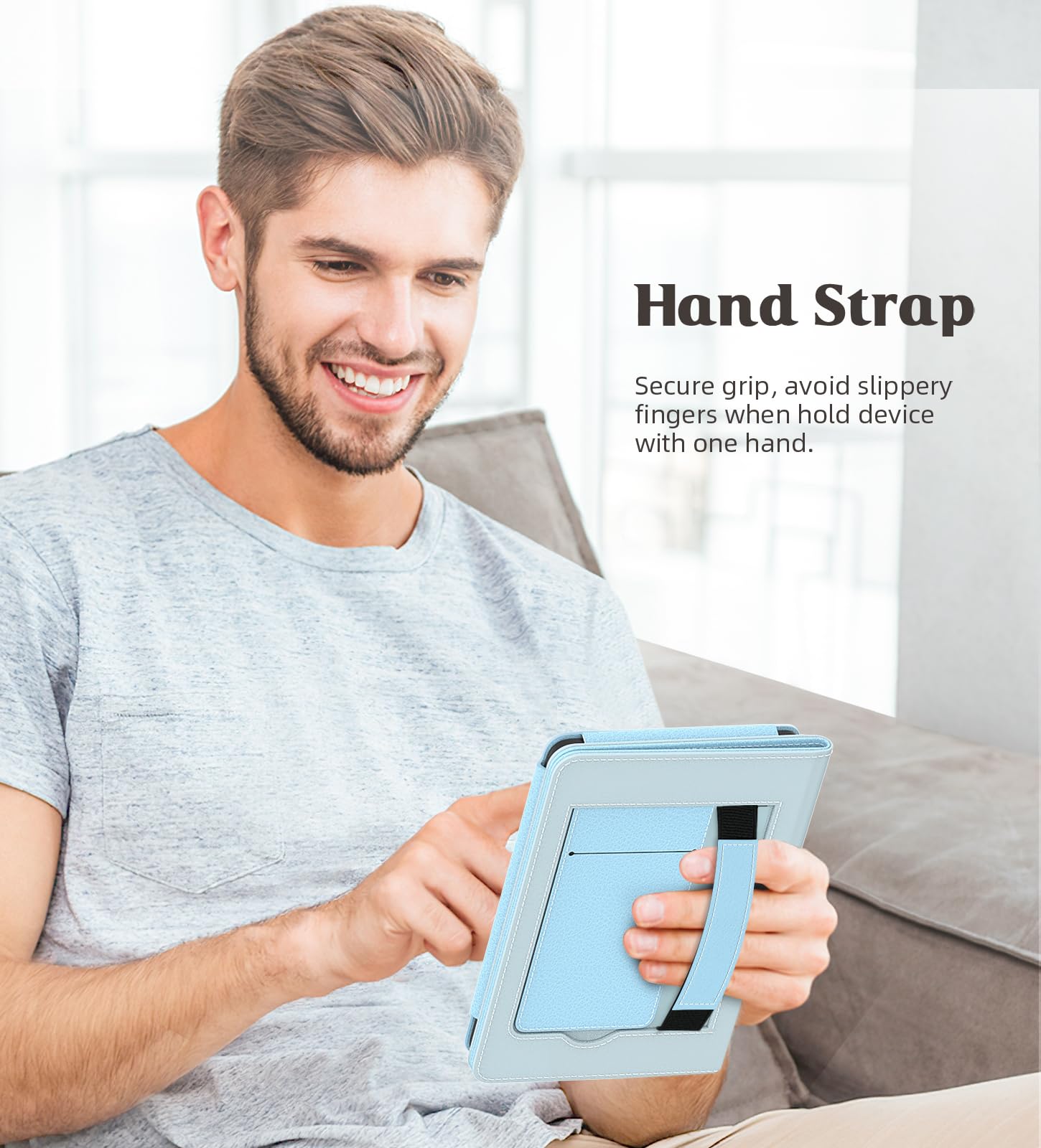 Foto 7 | Funda Moko Para Kindle 11.ª Generación 2024/2022 Totalmente Nuevo  Color Azul Cielo - Venta Internacional.