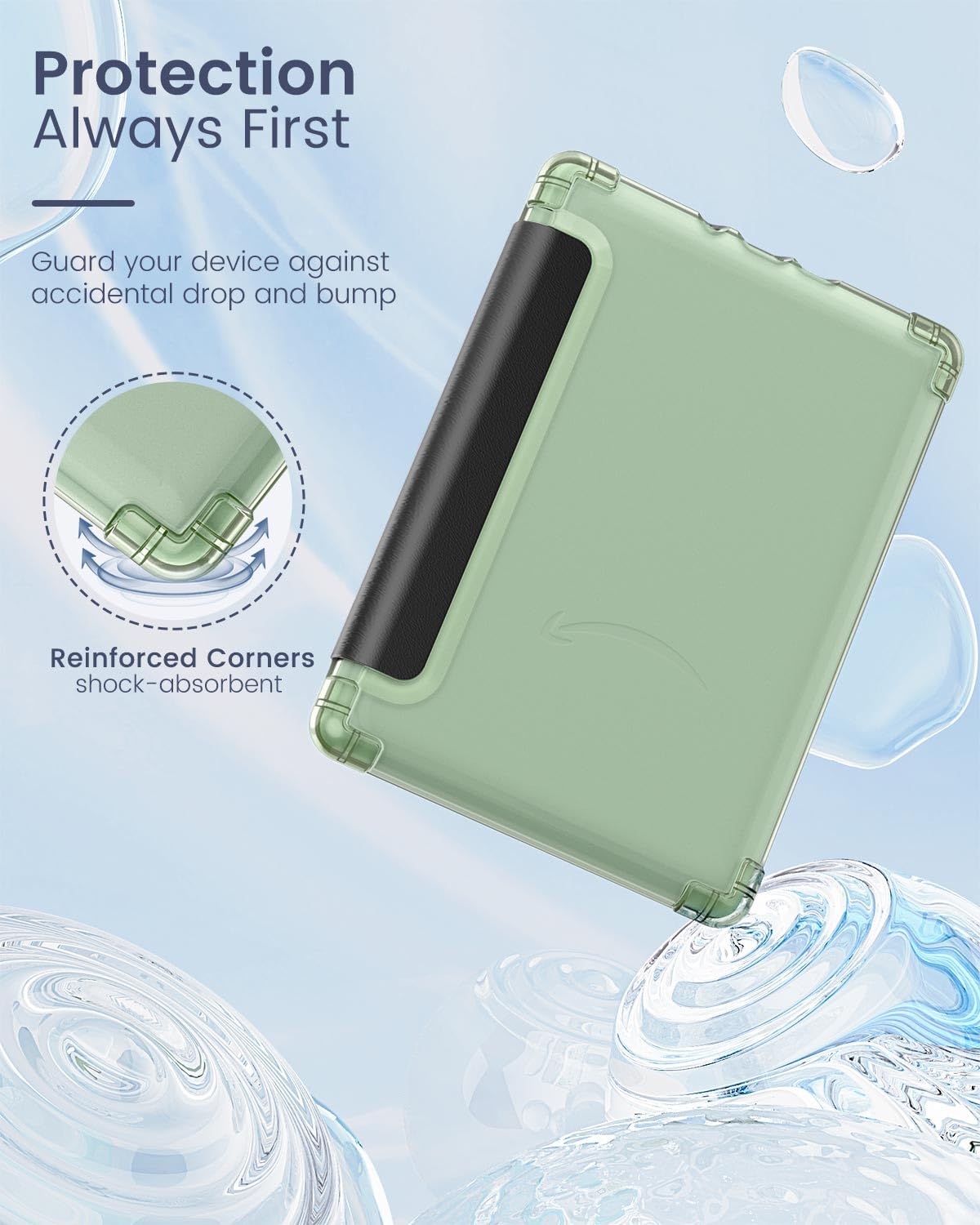 Foto 3 | Funda Moko Para Kindle 6 (11.ª Generación  2024/2022)  Tpu Ultra Transparente - Venta Internacional.