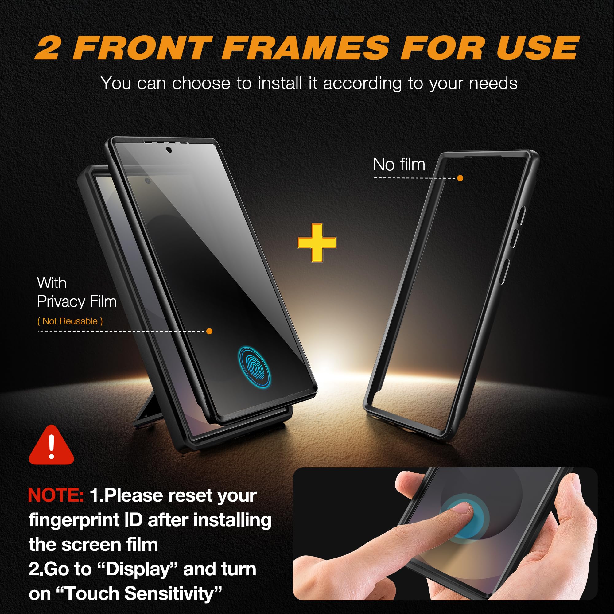 Foto 6 pulgar | Funda De Teléfono Tongate Para Samsung Galaxy S24 Ultra Con Privacidad - Venta Internacional.