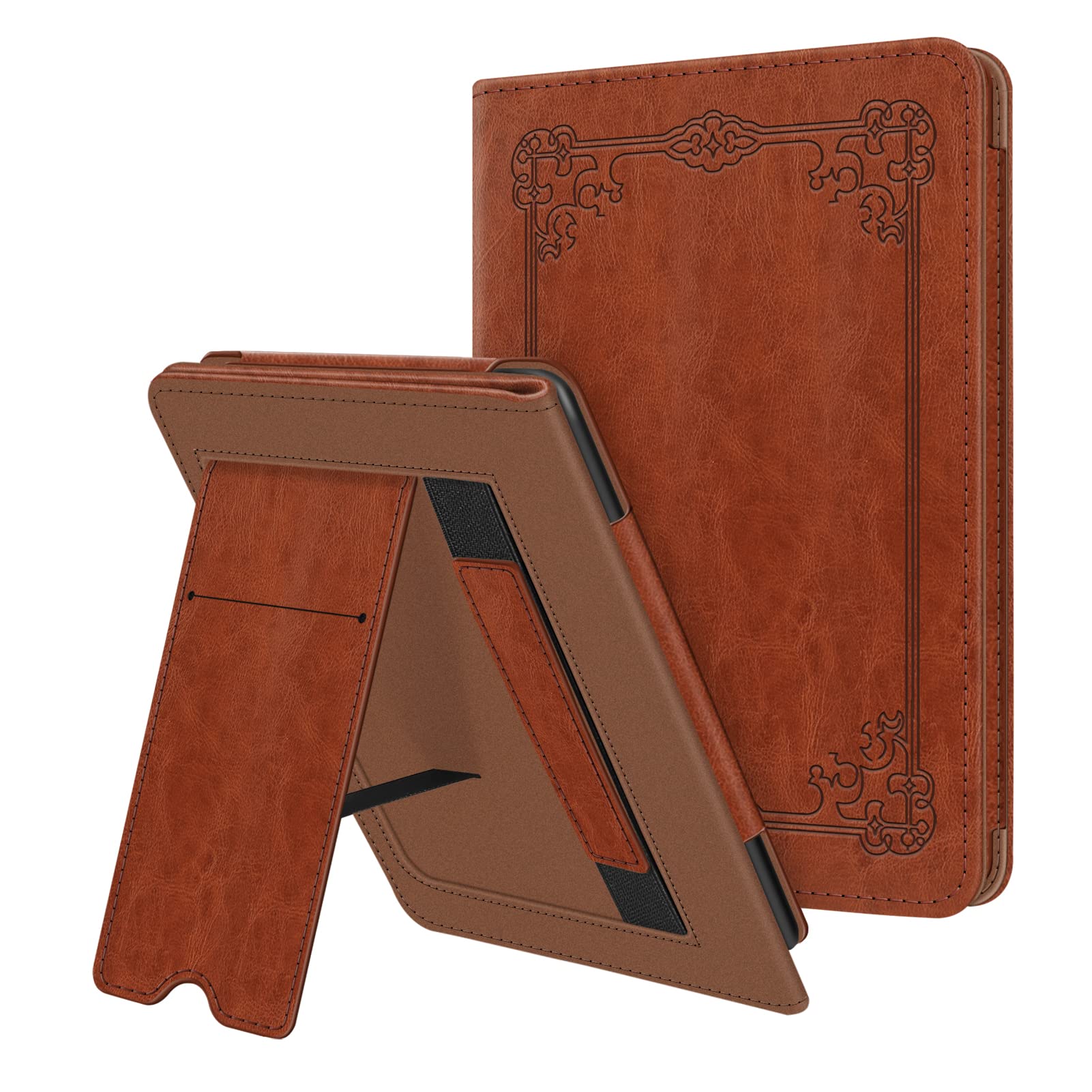 Foto 2 pulgar | Funda De Piel Sintética Fintie Stand Con Función De Encendido/apagado Automático Para Kindle 6 11th - Venta Interna