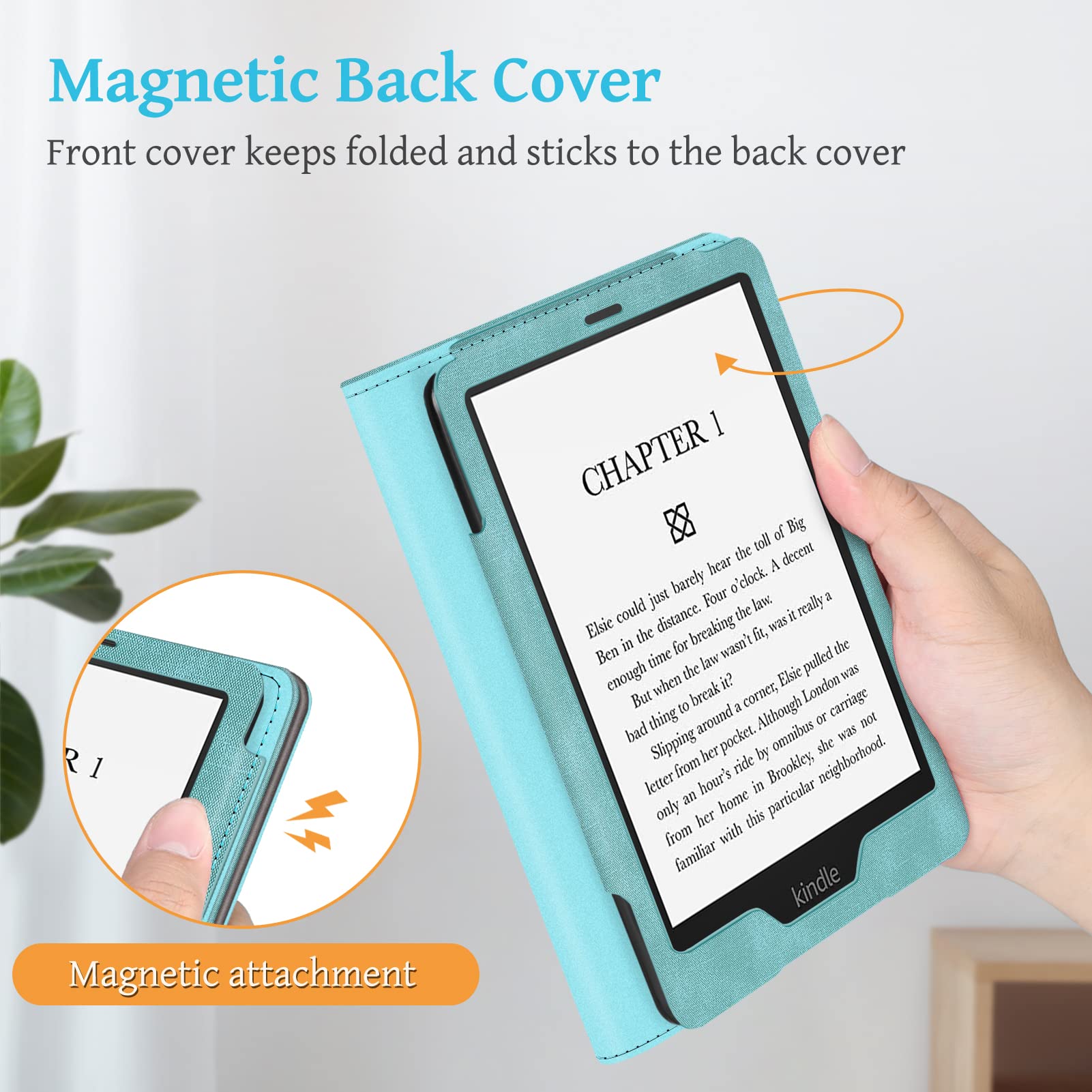 Foto 5 | Funda Fintie - Soporte Para Kindle Paperwhite De 6 8 Pulgadas (11.ª Generación  2021) - Venta Internacional.