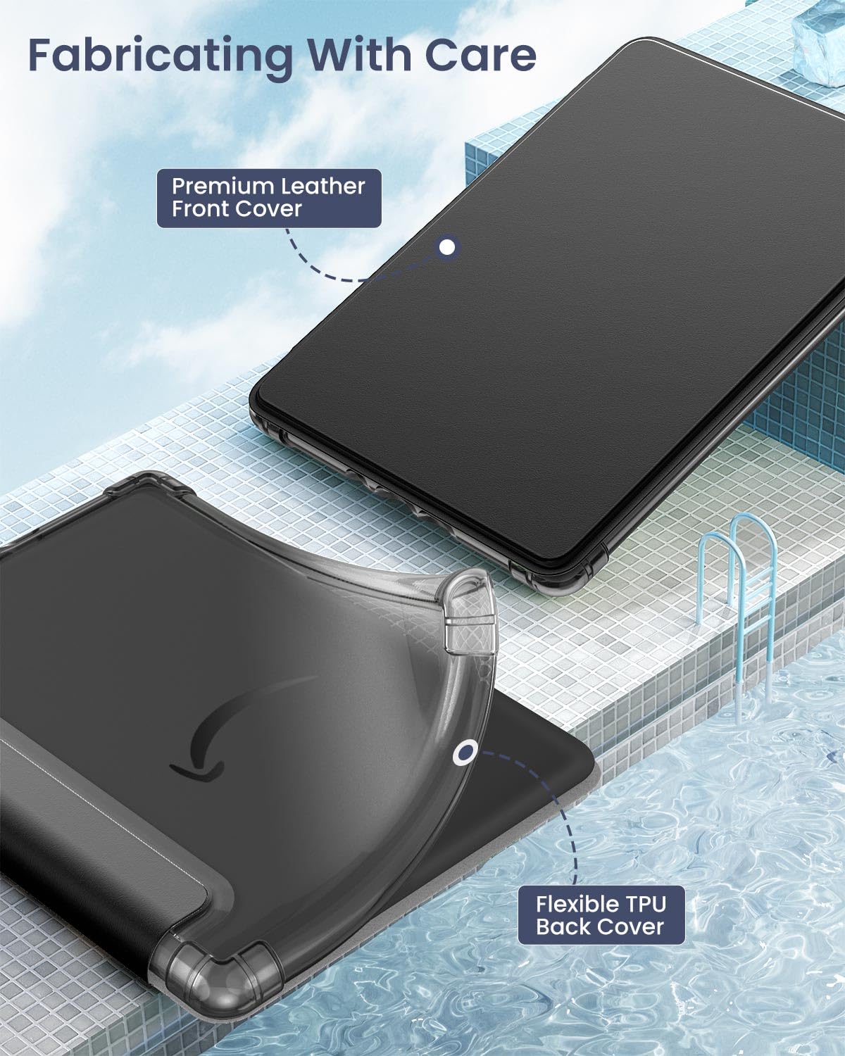 Foto 5 pulgar | Funda Moko Para Kindle 6 (11.ª Generación  2024/2022) Con Función De Encendido Y Apagado Automáticos - Venta Inte