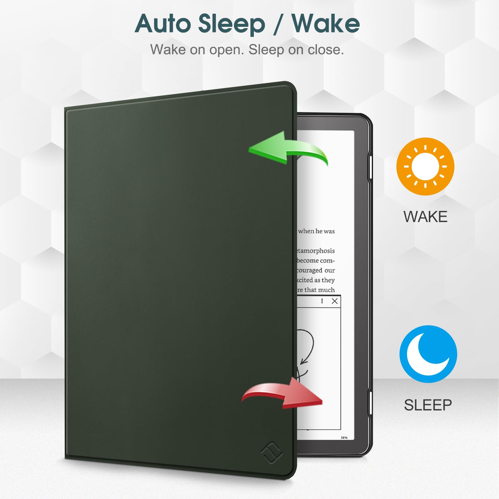 Foto 2 | Funda Fintie Slimshell Para Kindle Scribe 10.2 (2024/2022) - Venta Internacional.
