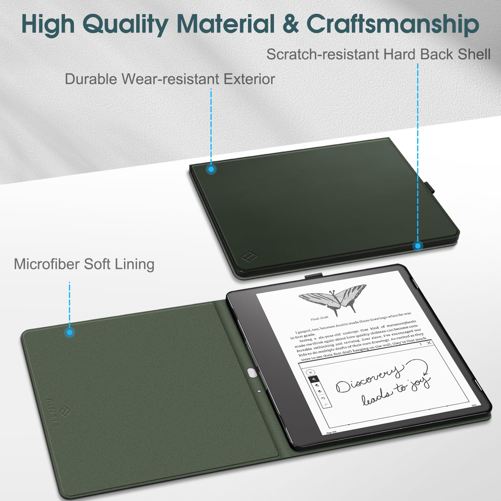 Foto 5 pulgar | Funda Fintie Slimshell Para Kindle Scribe 10.2 (2024/2022) - Venta Internacional.