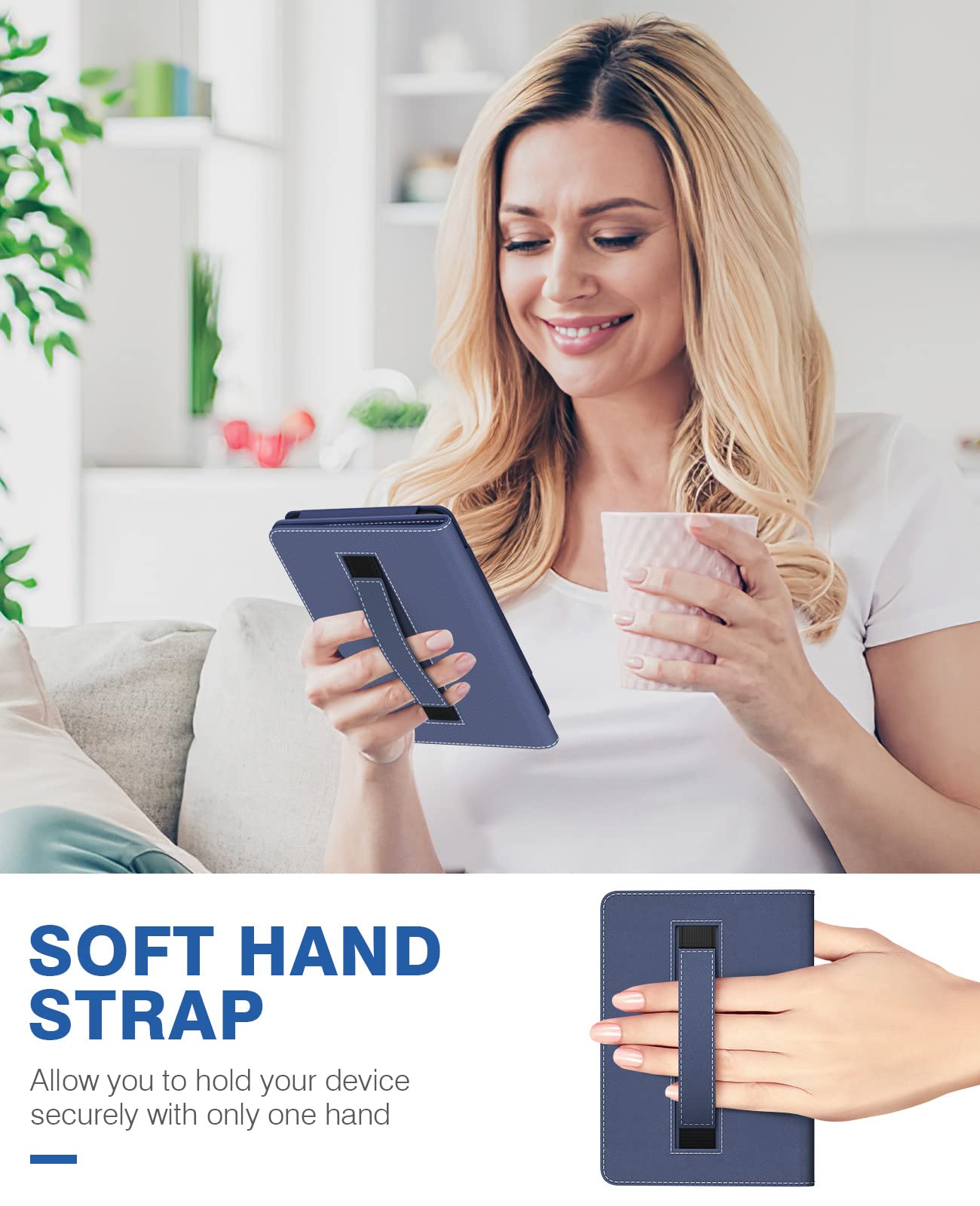 Foto 4 pulgar | Funda Moko Para Kindle 6 (2022  2019  2016) Con Encendido/apagado Automáticos - Venta Internacional.