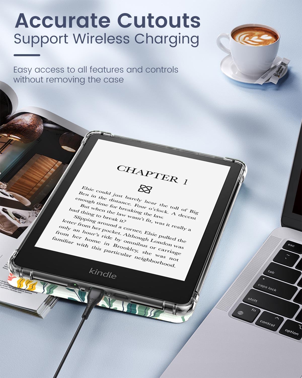Foto 7 pulgar | Funda Moko Para Kindle Paperwhite 11th Gen 2021 6.8 - Venta Internacional.