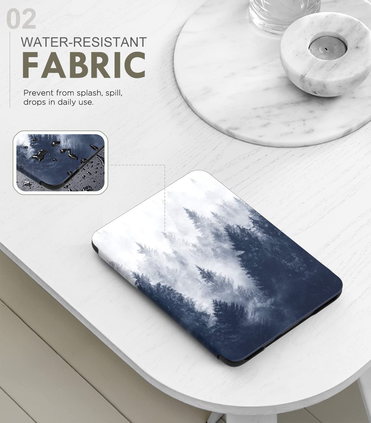 Foto 4 pulgar | Funda Moko Para Kindle 11.ª Generación 2024/2022 Totalmente Nuevo  Color Gris - Venta Internacional.
