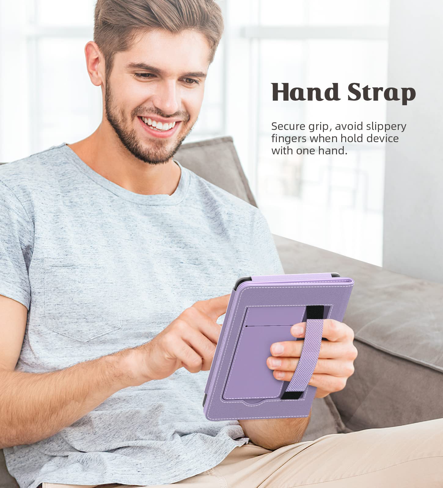 Foto 7 | Funda De Poliuretano Ultraligera Moko Para Kindle 6 2024 - Venta Internacional.