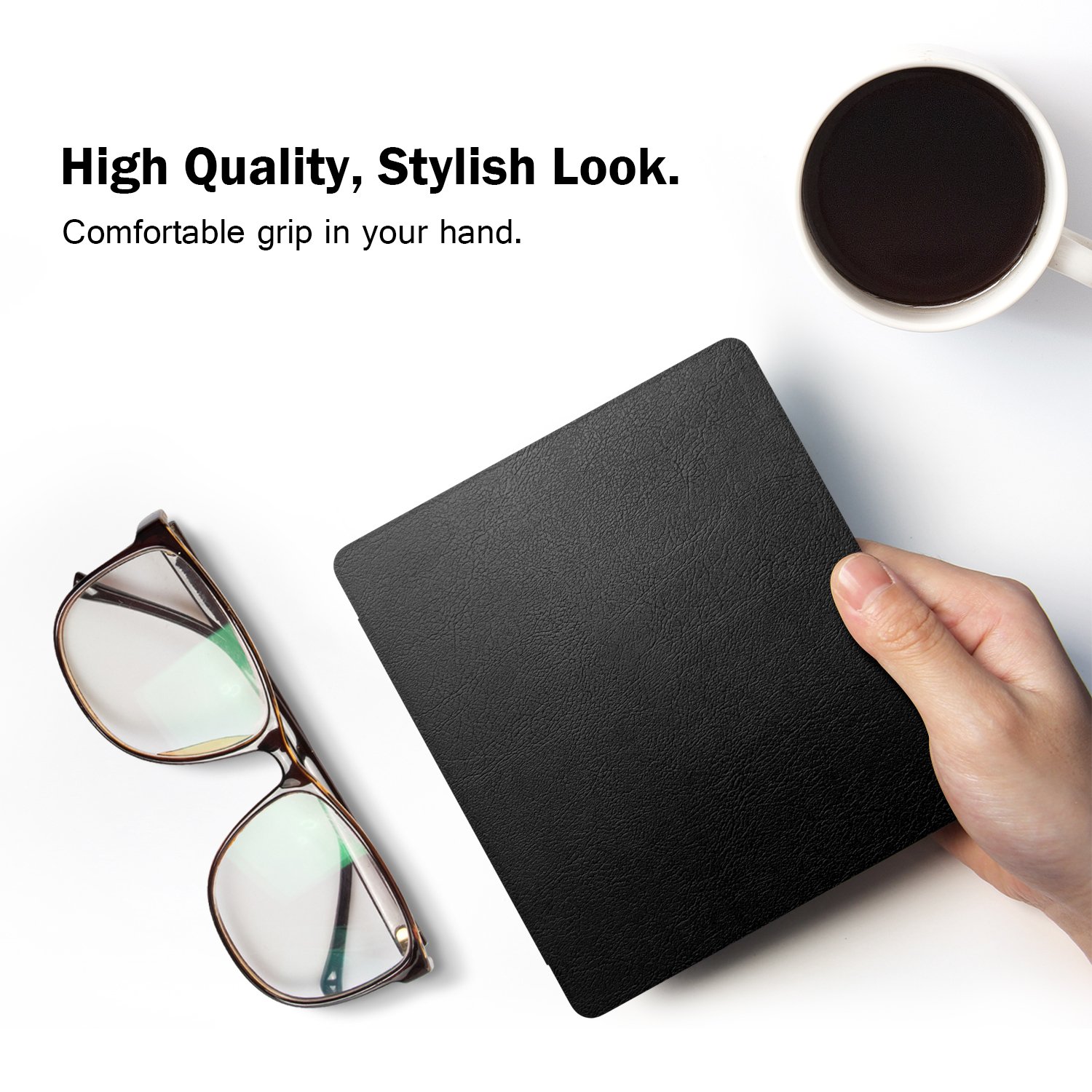 Foto 5 pulgar | Funda Moko Para Kindle Oasis 7'' (9.ª Y 10.ª Gen.) 2017/2019  Color Negro - Venta Internacional.