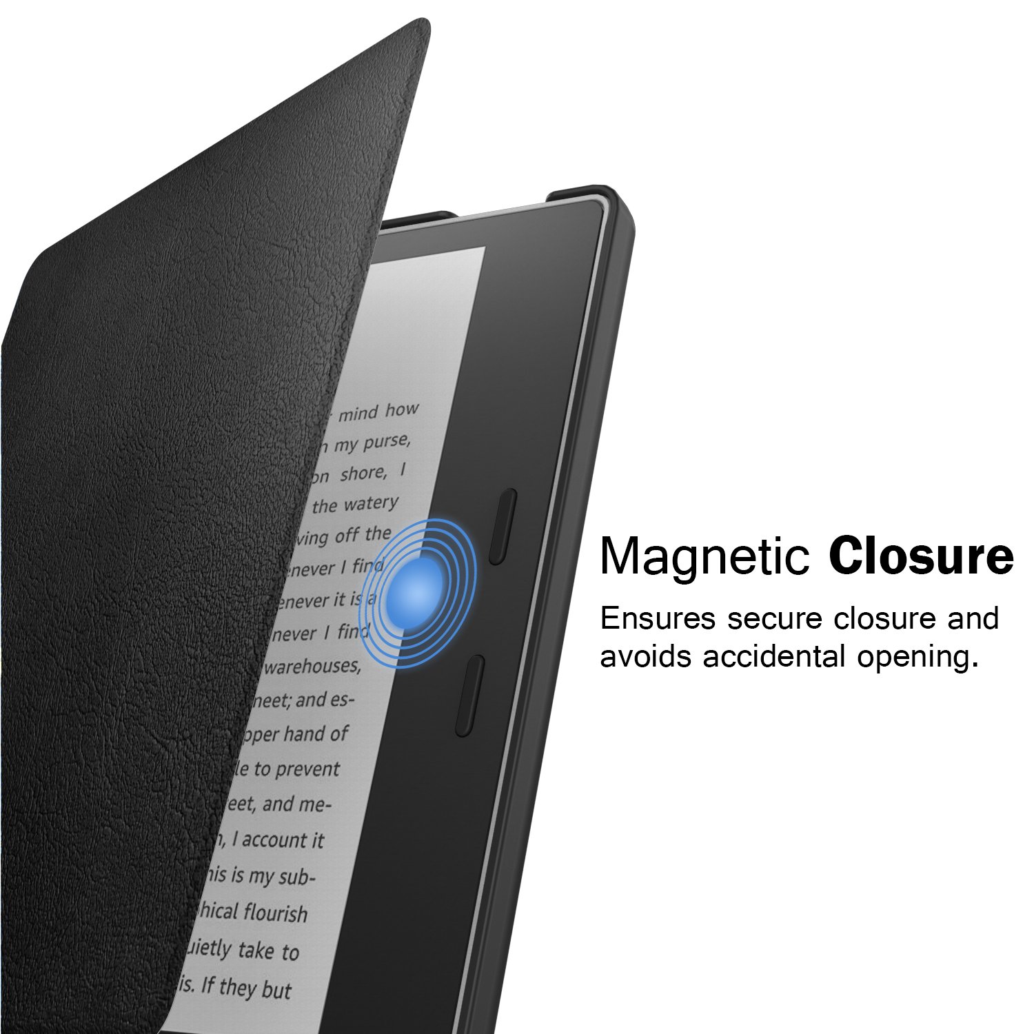 Foto 8 pulgar | Funda Moko Para Kindle Oasis 7'' (9.ª Y 10.ª Gen.) 2017/2019  Color Negro - Venta Internacional.