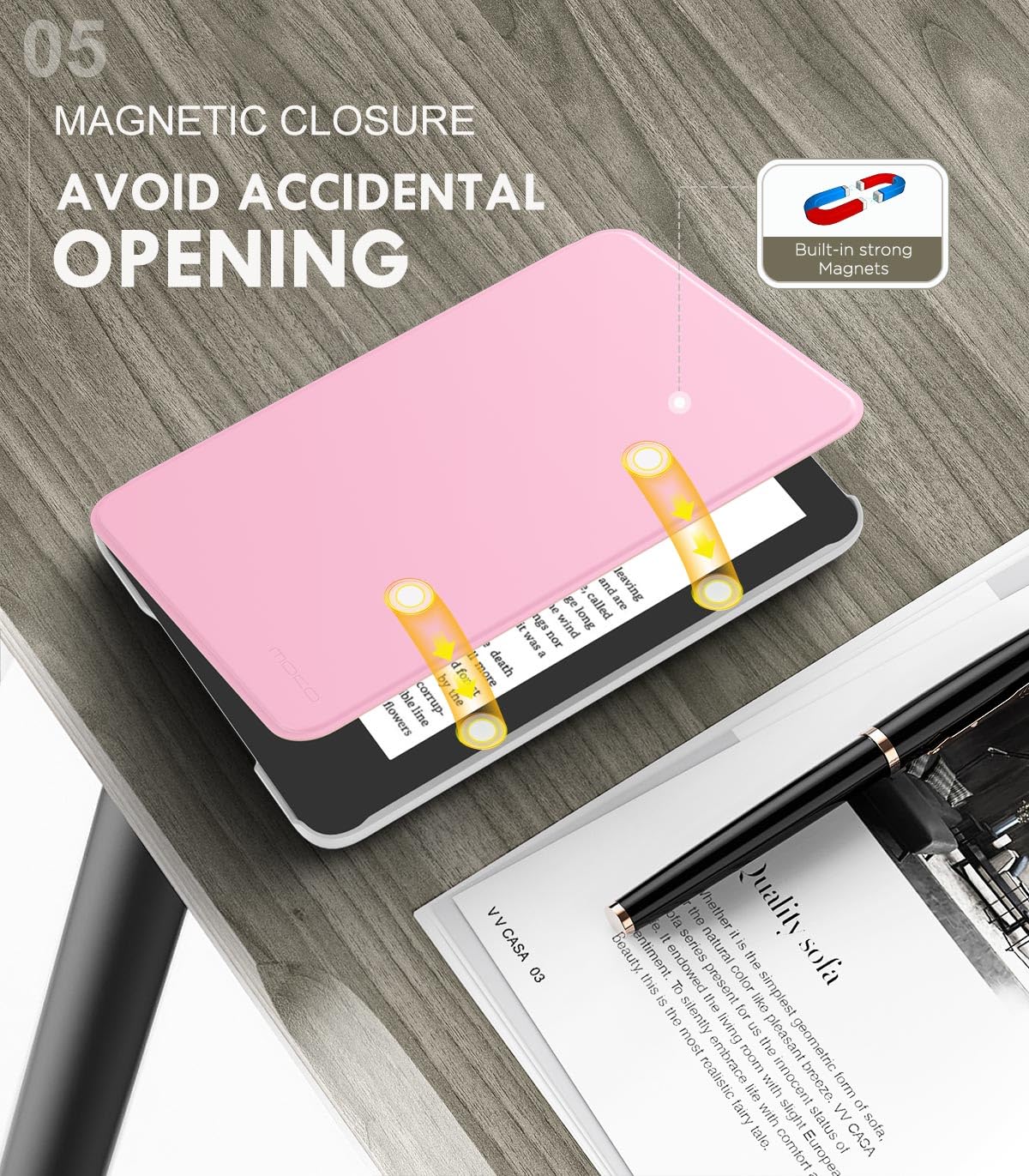 Foto 5 | Funda Moko Para Kindle 11.ª Generación 2024/2022 Con Encendido Y Apagado Automáticos - Venta Internacional.