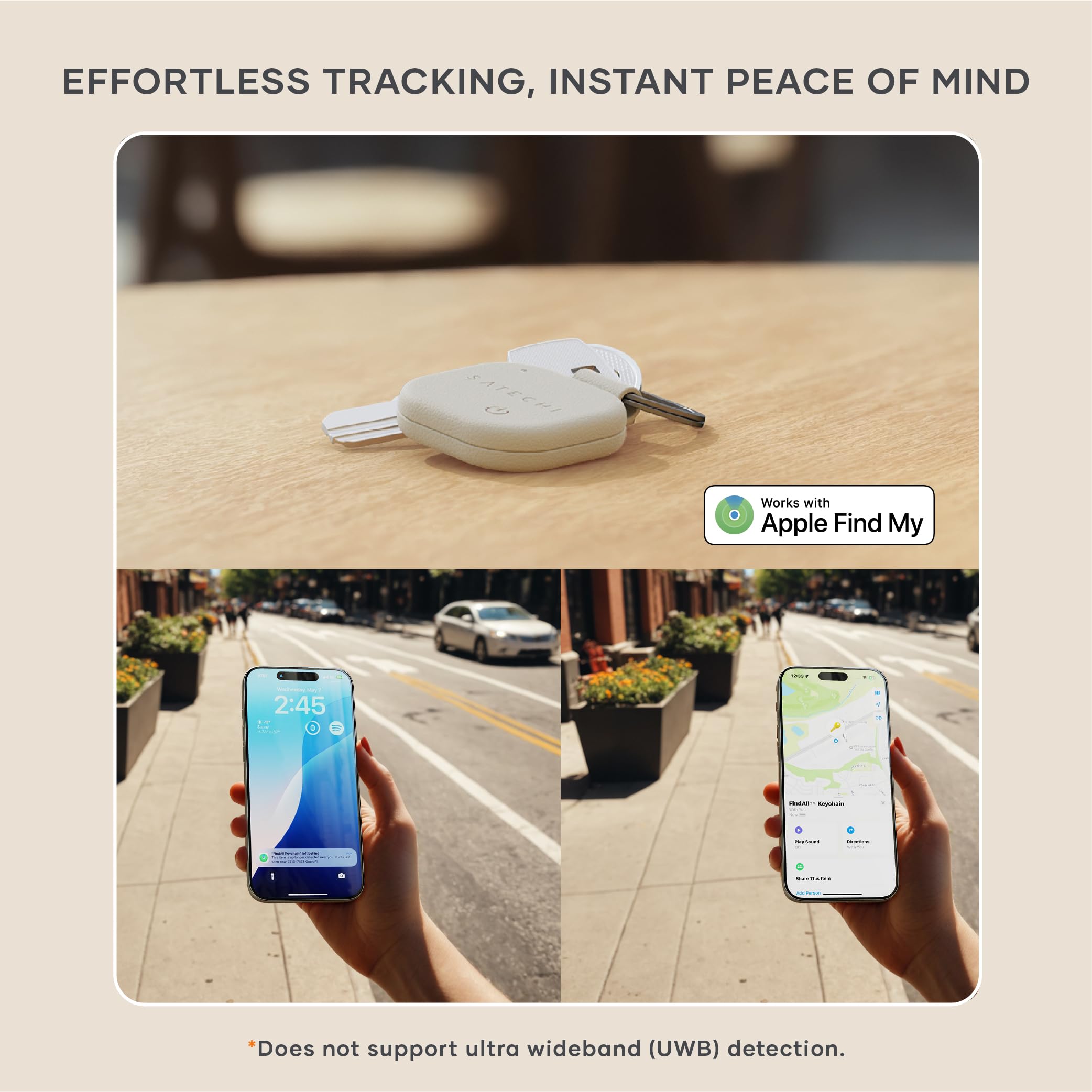 Foto 4 pulgar | Llavero Satechi Findall Con Find My  Recargable  Rastreador - Venta Internacional.