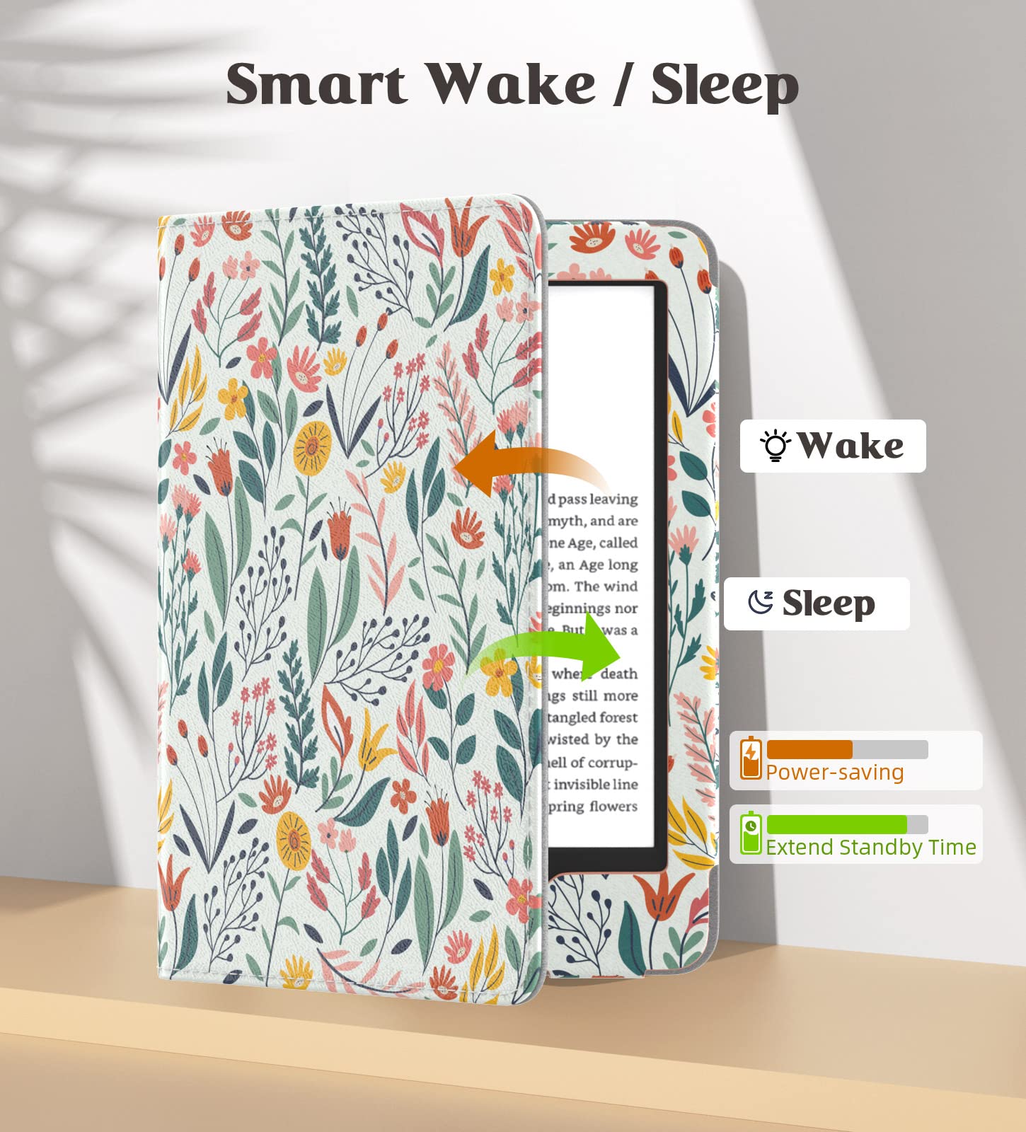 Foto 5 | Funda De Poliuretano Ultraligera Moko Para Kindle 6 2024 - Venta Internacional.