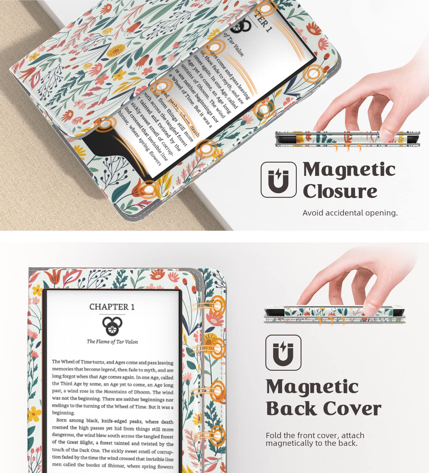 Foto 7 pulgar | Funda De Poliuretano Ultraligera Moko Para Kindle 6 2024 - Venta Internacional.