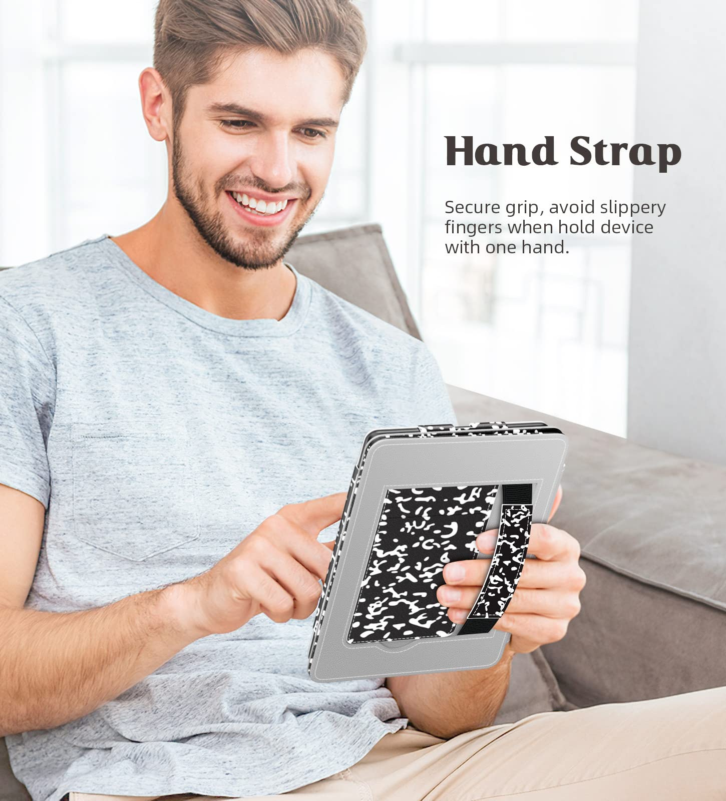 Foto 8 pulgar | Funda Moko Para Kindle Paperwhite 2021 De 6 8 Pulgadas Con Encendido/apagado Automáticos - Venta Internacional.
