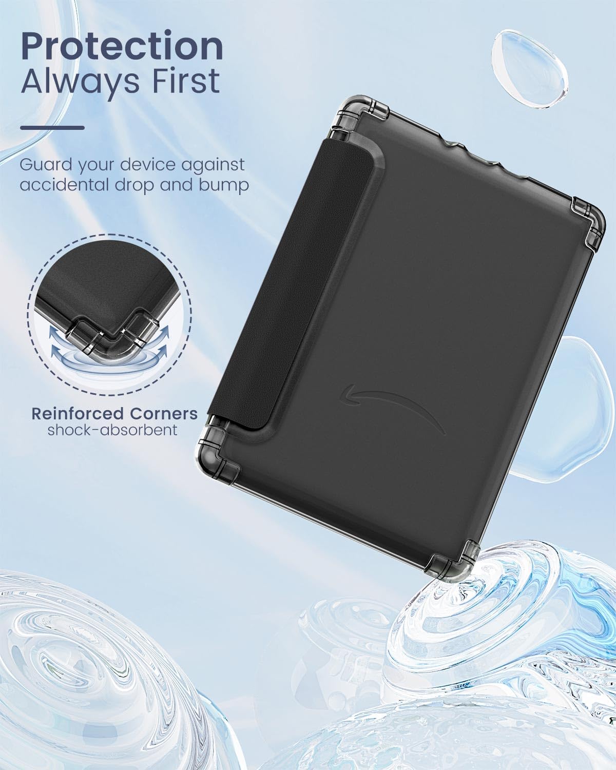 Foto 4 pulgar | Funda Moko Ultra Clear Soft Tpu Para Kindle 11.ª Generación 2024 - Venta Internacional.