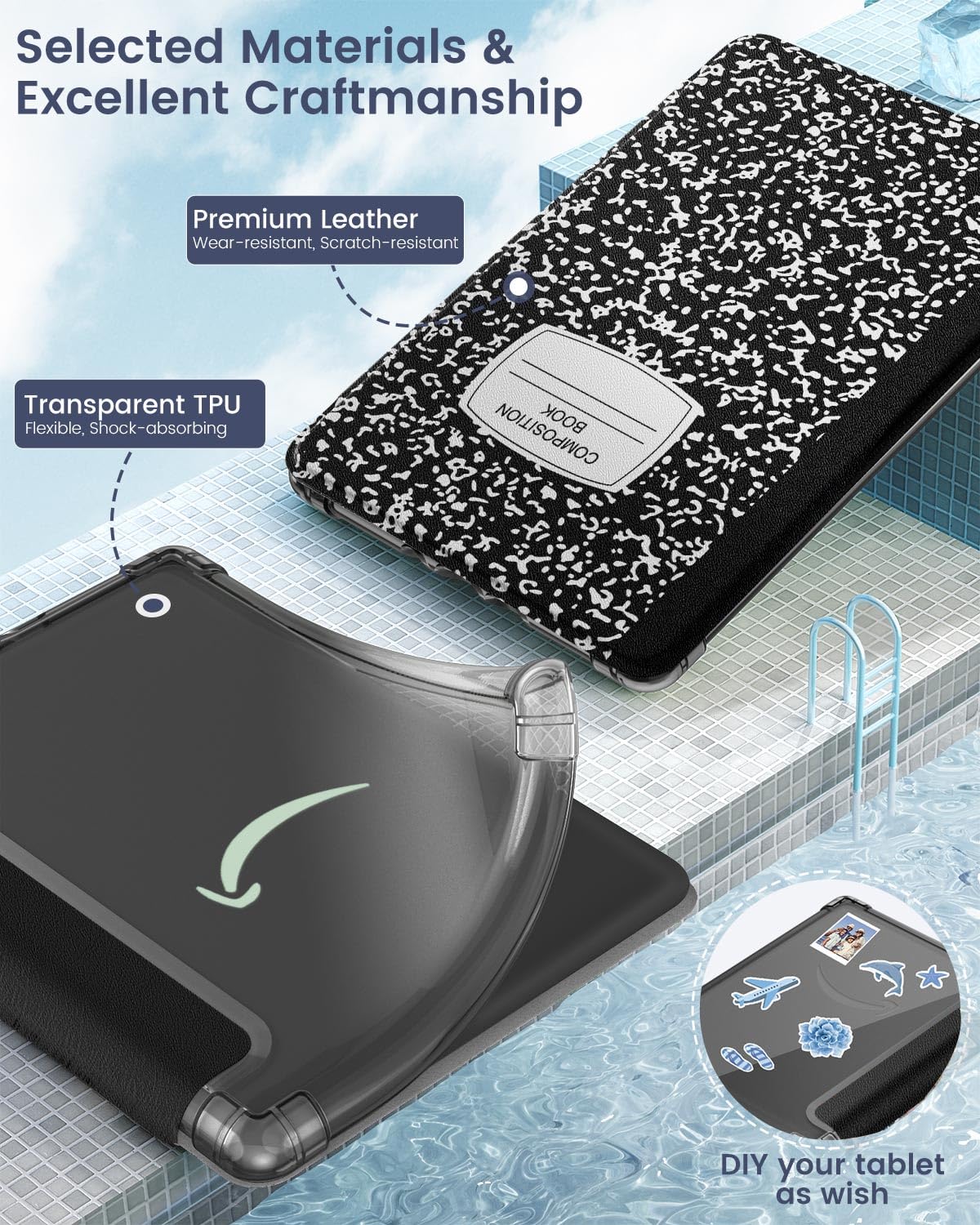 Foto 4 | Funda Moko Ultra Clear Soft Tpu Para Kindle 11.ª Generación 2024 - Venta Internacional.