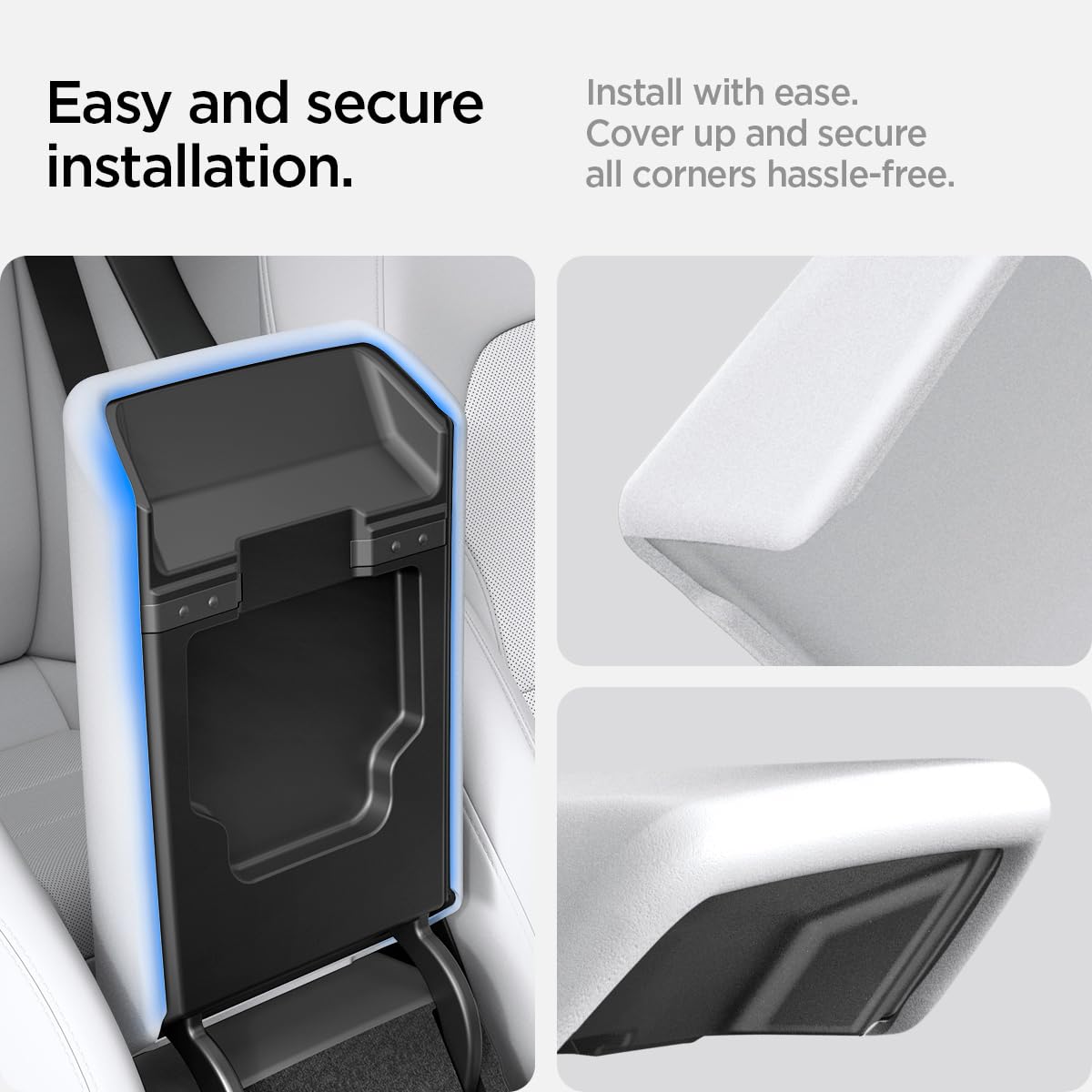 Foto 6 | Funda De Reposabrazos Spigen Para Tesla Model Y 2025/2026 Y Model 3 - Venta Internacional.