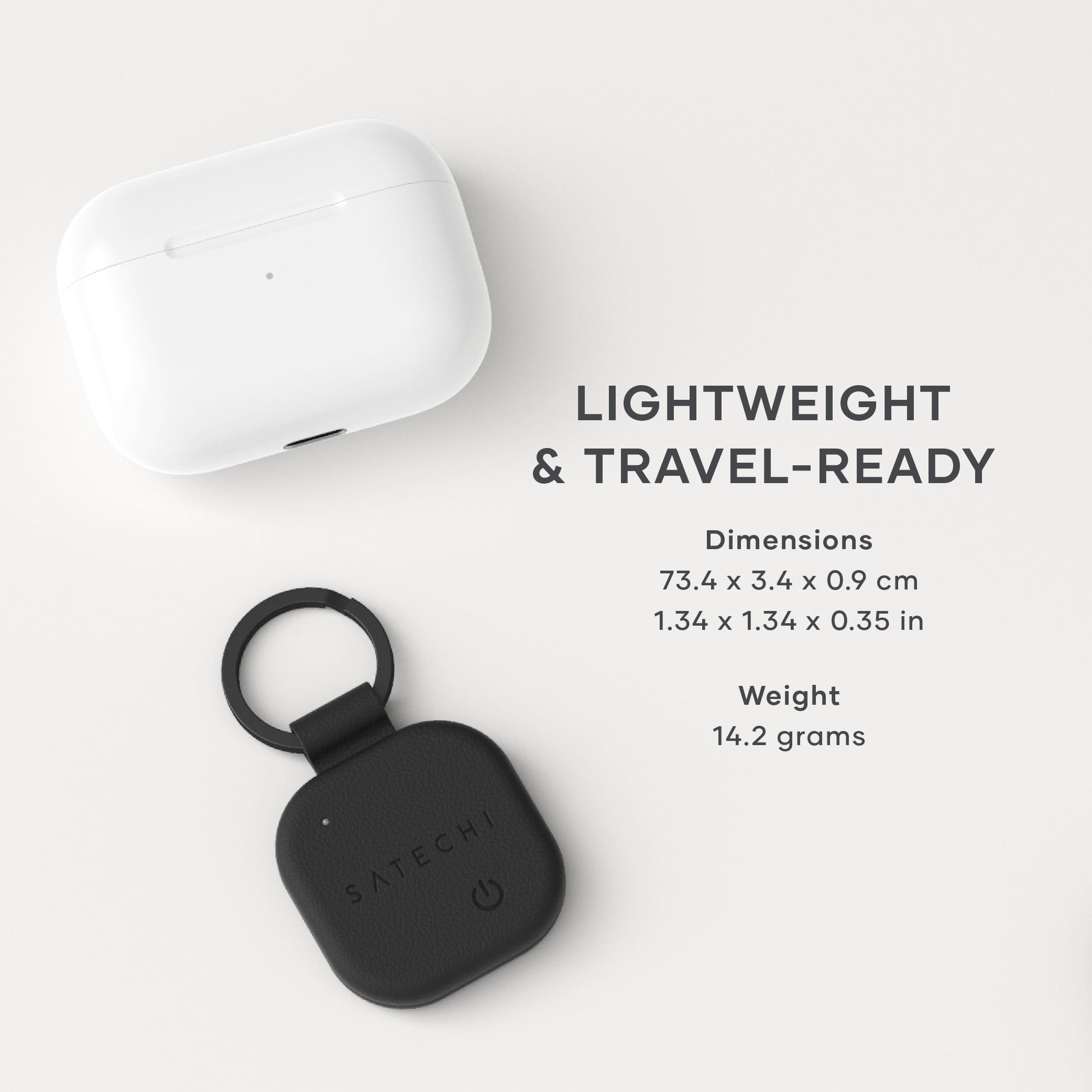 Foto 8 pulgar | Llavero Satechi Findall Con Find My  Recargable  Negro - Venta Internacional.