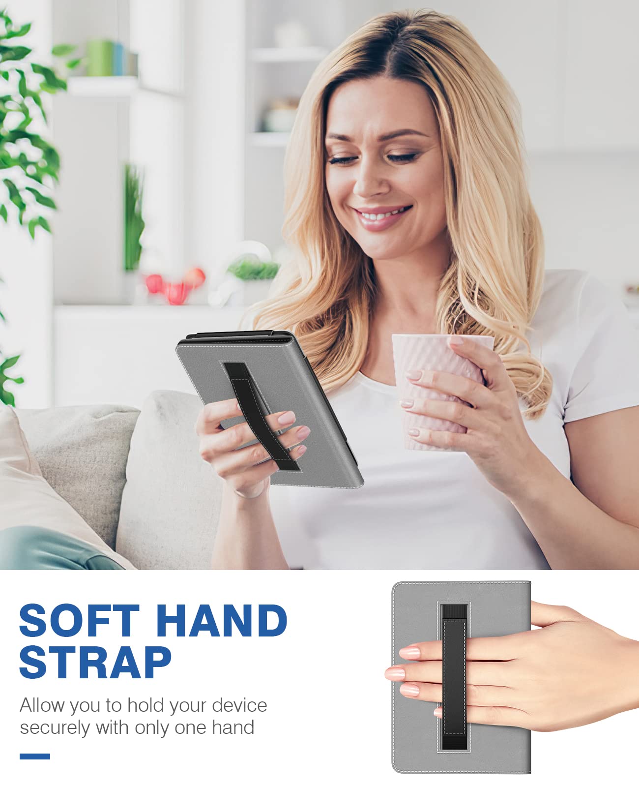 Foto 3 | Funda Moko Para Kindle 6 Totalmente Nuevo (2022  2019  2016) Con Encendido/apagado Automáticos - Venta Internacional.