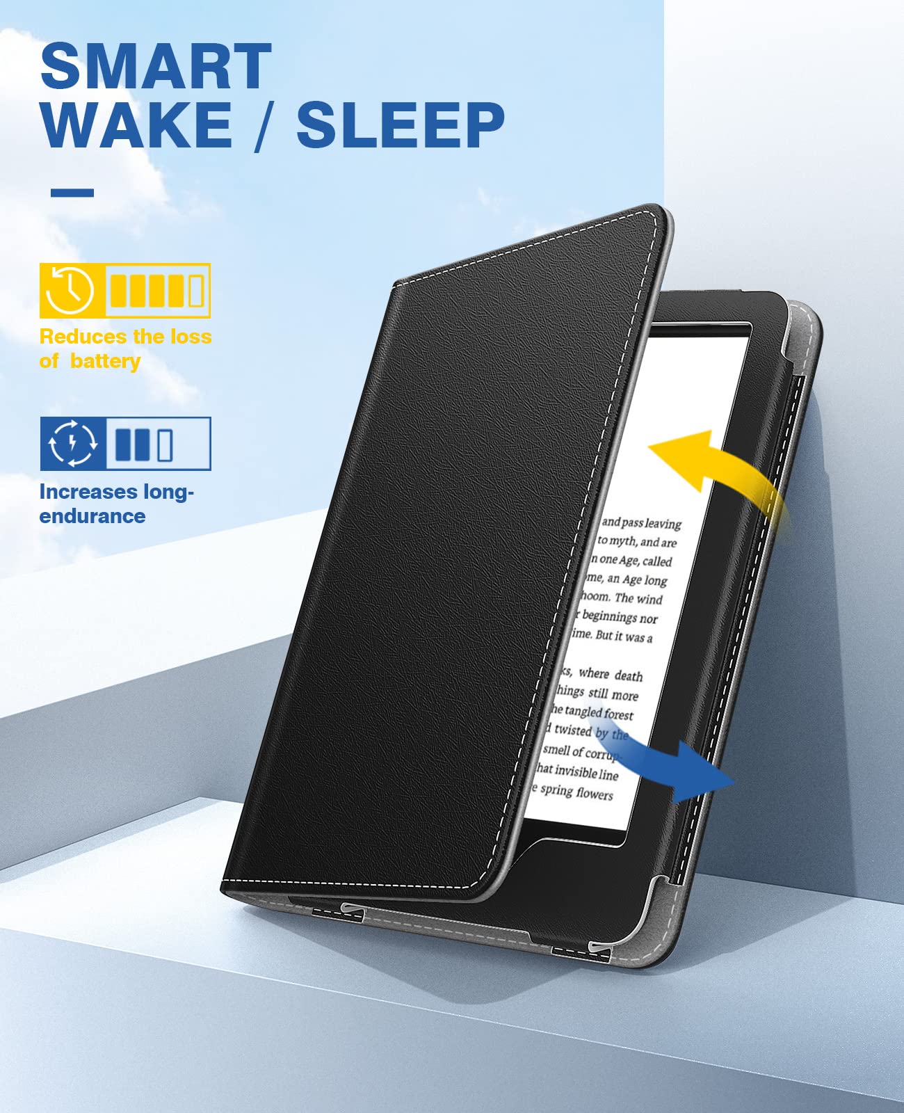 Foto 5 pulgar | Funda Moko Para Kindle 6 Totalmente Nuevo (2022  2019  2016) Con Encendido/apagado Automáticos - Venta Internacional.
