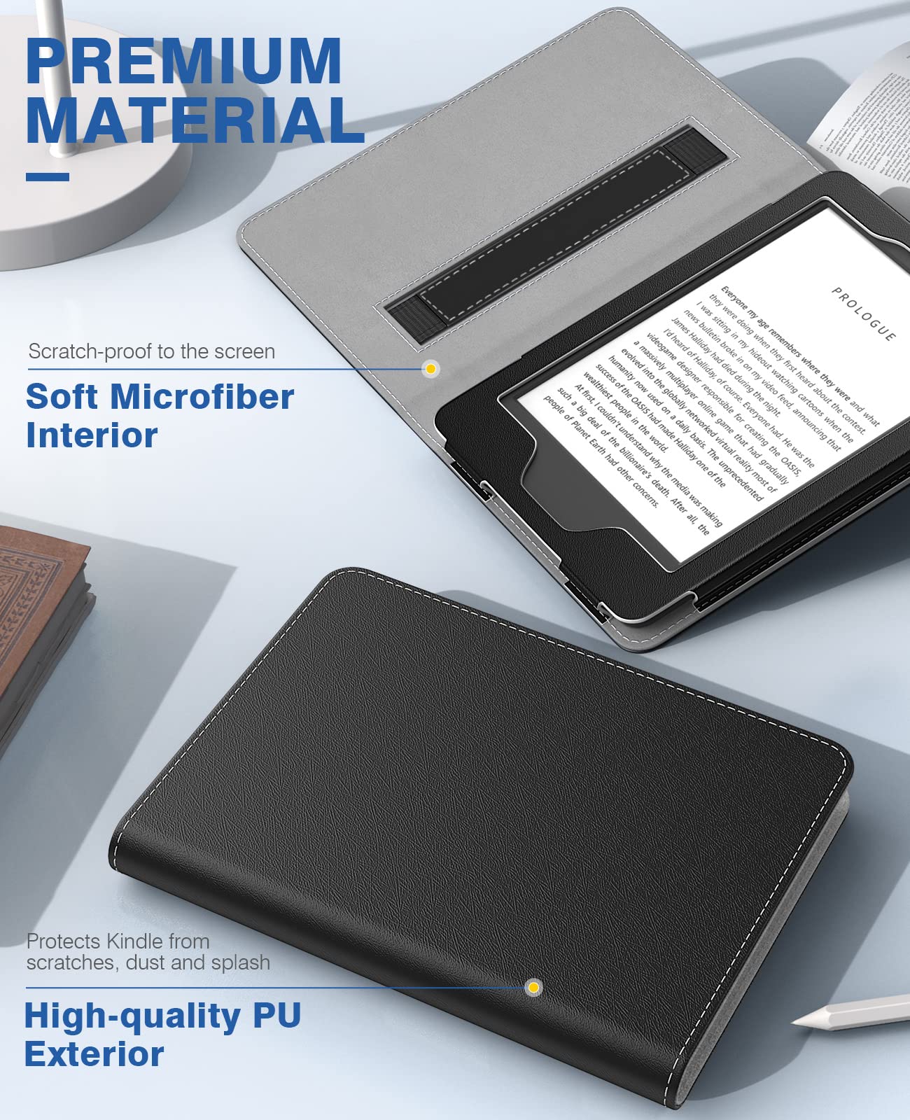 Foto 6 pulgar | Funda Moko Para Kindle 6 Totalmente Nuevo (2022  2019  2016) Con Encendido/apagado Automáticos - Venta Internacional.