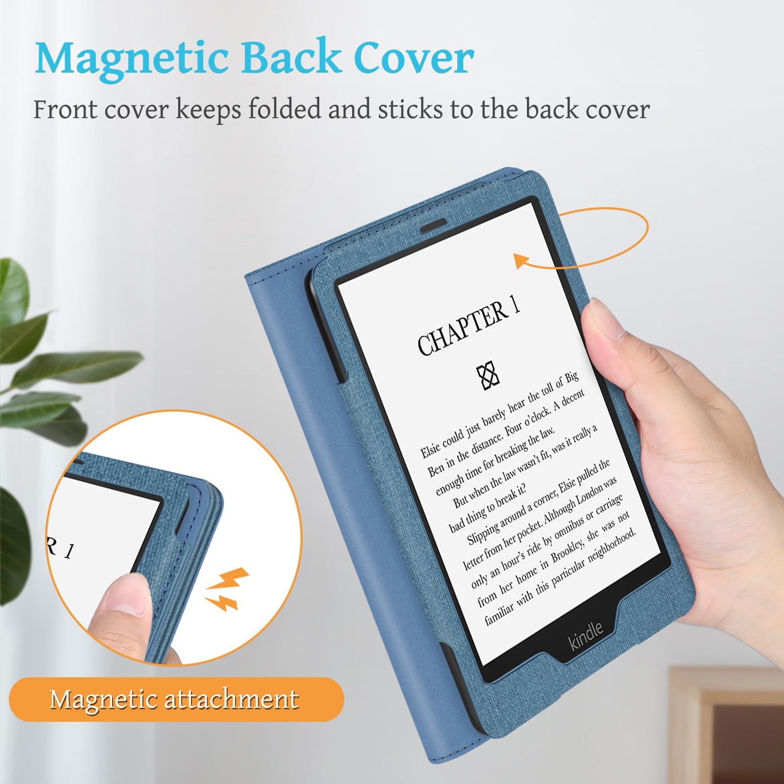 Foto 4 | Funda Fintie - Soporte Para Kindle Paperwhite De 6 8 Pulgadas (11.ª Generación  2021) - Venta Internacional.