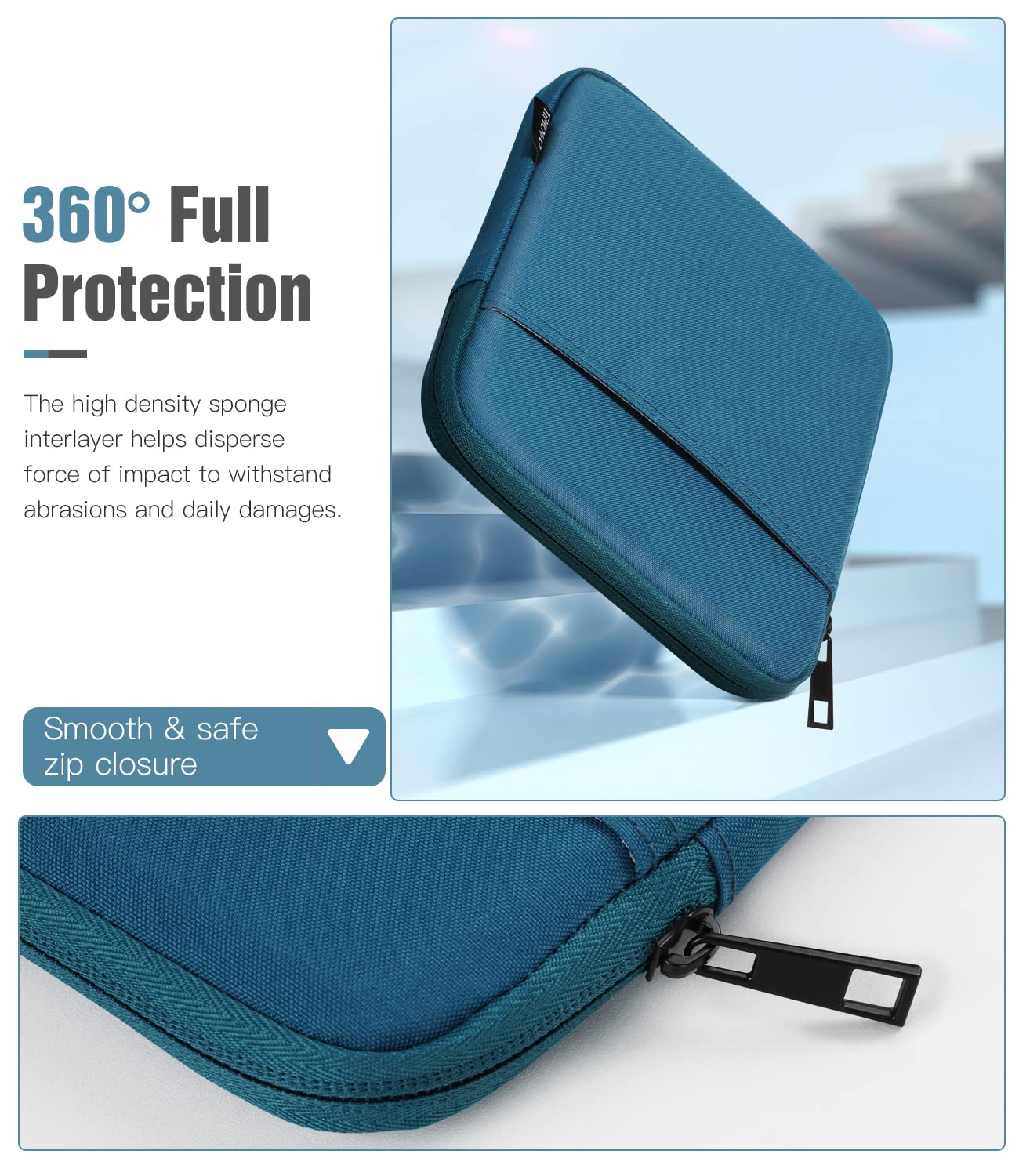 Foto 6 pulgar | Funda Timovo Para Kindle Paperwhite/oasis De 6 A 7 Pulgadas  Color Azul - Venta Internacional.