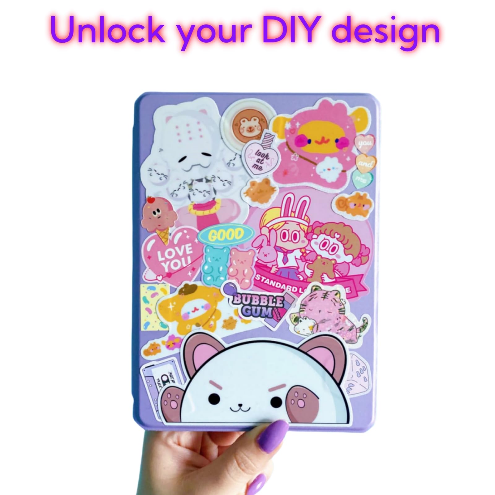 Foto 4 pulgar | Funda Fuwang Para Kindle De 6 Pulgadas  11.ª Generación  2024/2022  Piel Sintética  Color Morado - Venta Internacional