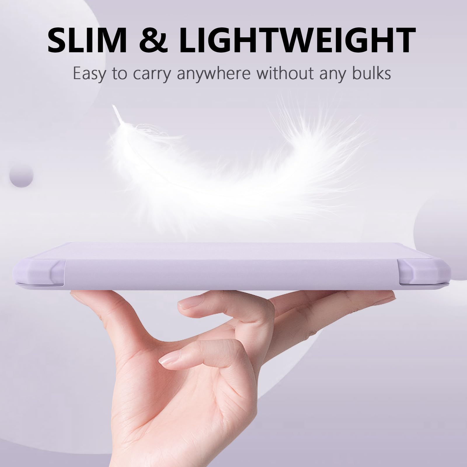 Foto 5 | Funda Fuwang Para Kindle De 6 Pulgadas  11.ª Generación  2024/2022  Piel Sintética  Color Morado - Venta Internacional