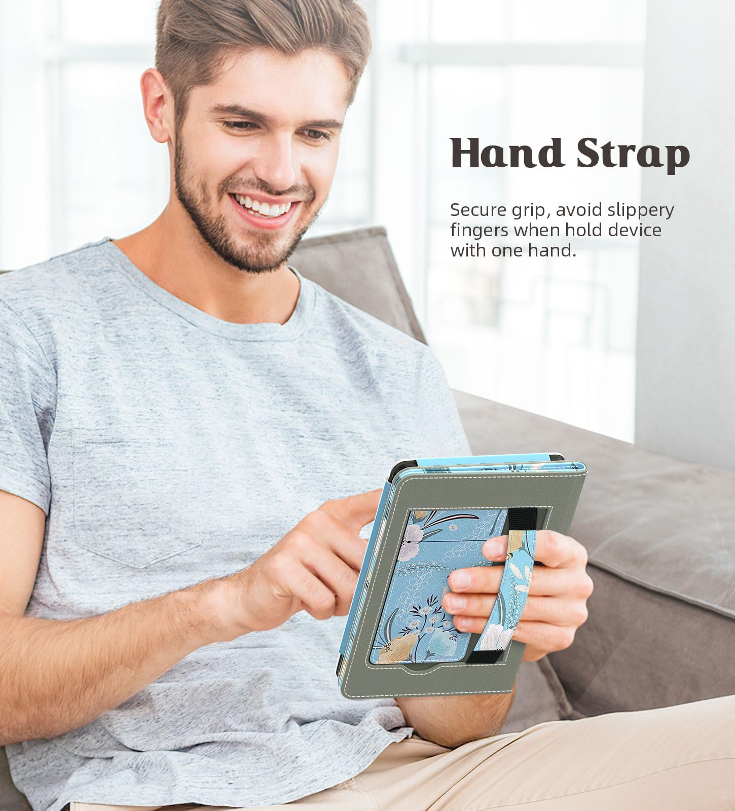Foto 8 pulgar | Funda Moko Para Kindle 6 Totalmente Nuevos De 11.ª Generación Con Encendido/apagado Automáticos - Venta Internacional.
